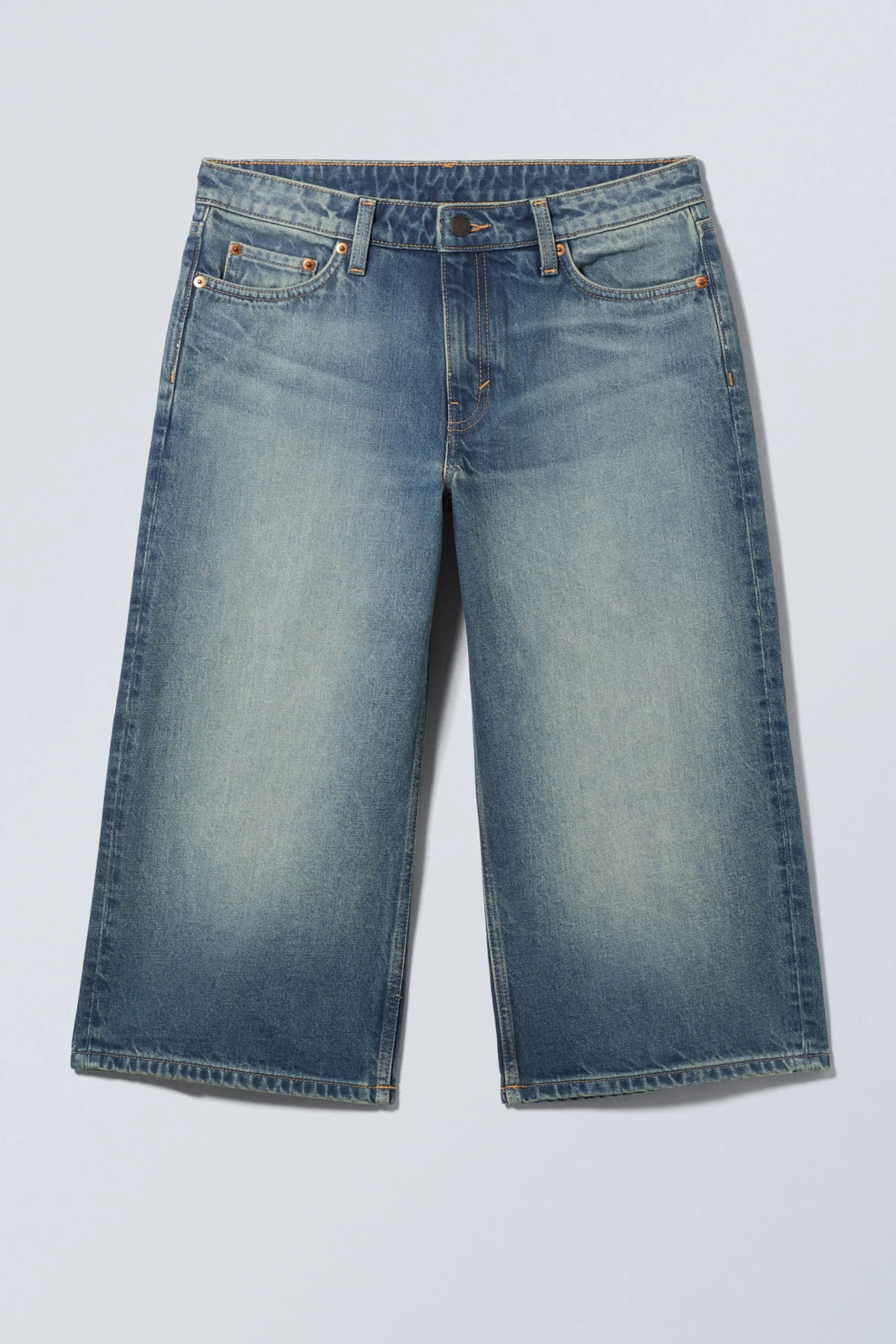 Weekday AMPLE LOSSE DENIM SHORT MET LAGE TAILLE>DAMES Shorts
