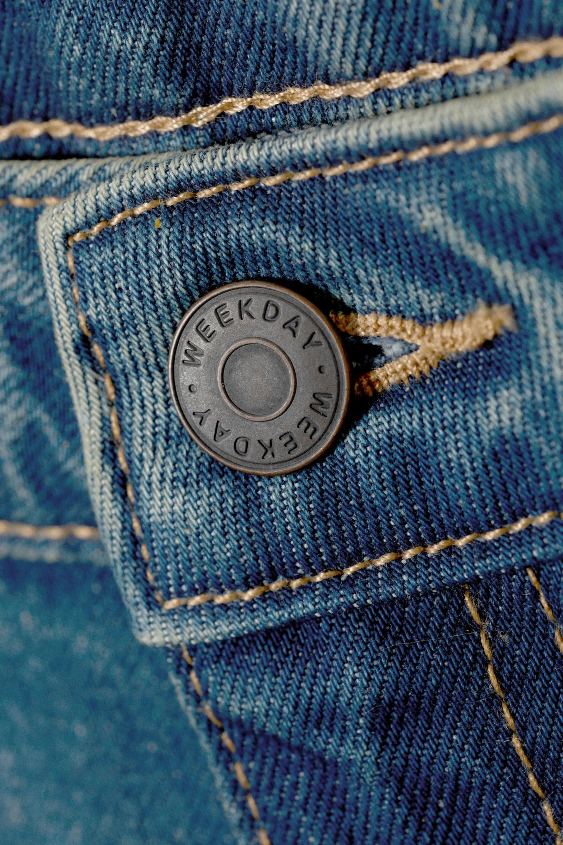 Weekday AMPLE LOSSE DENIM SHORT MET LAGE TAILLE>DAMES Shorts