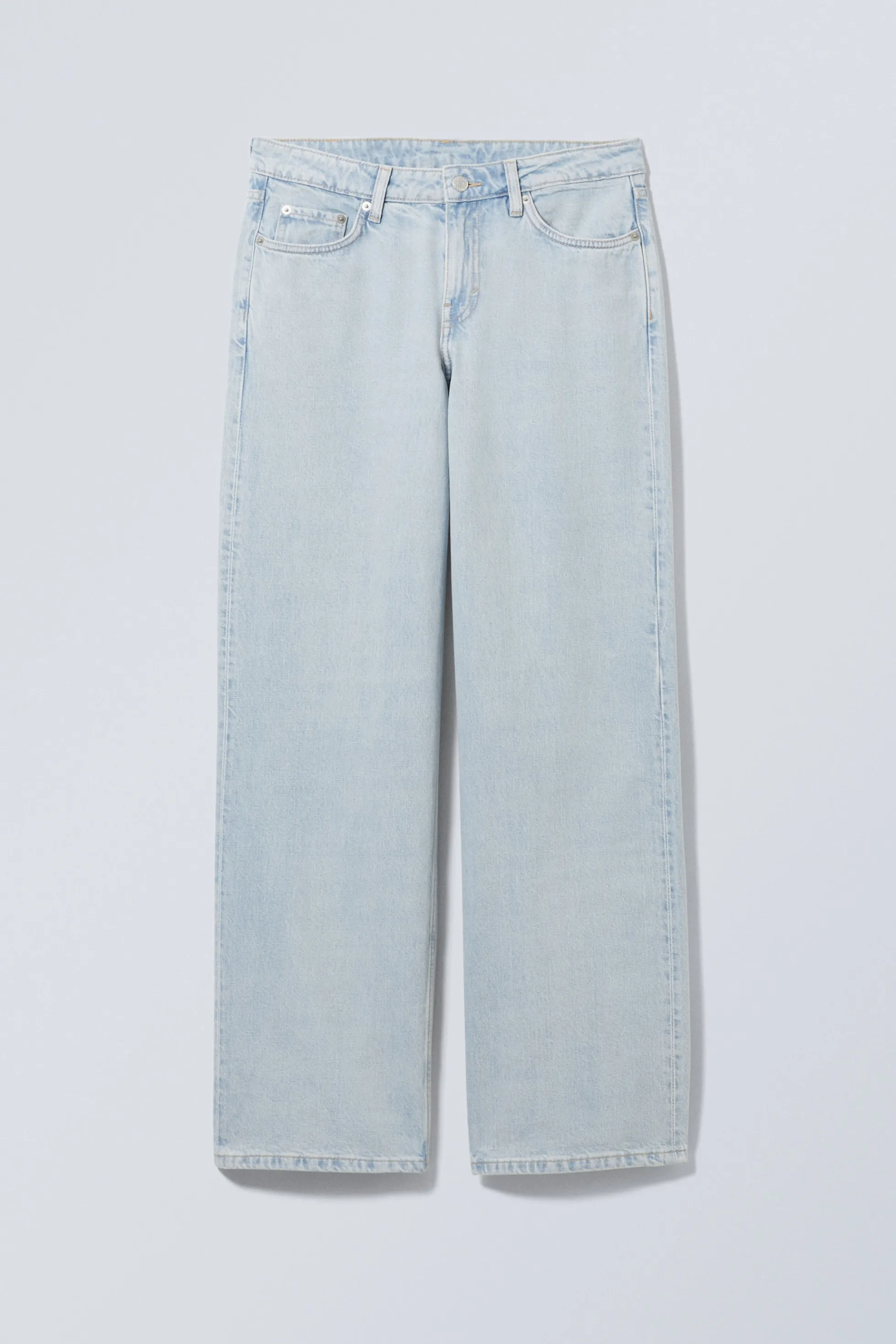 Weekday AMPLE LOW WAIST LOOSE WIDE LEG JEANS>DAMES Jeans