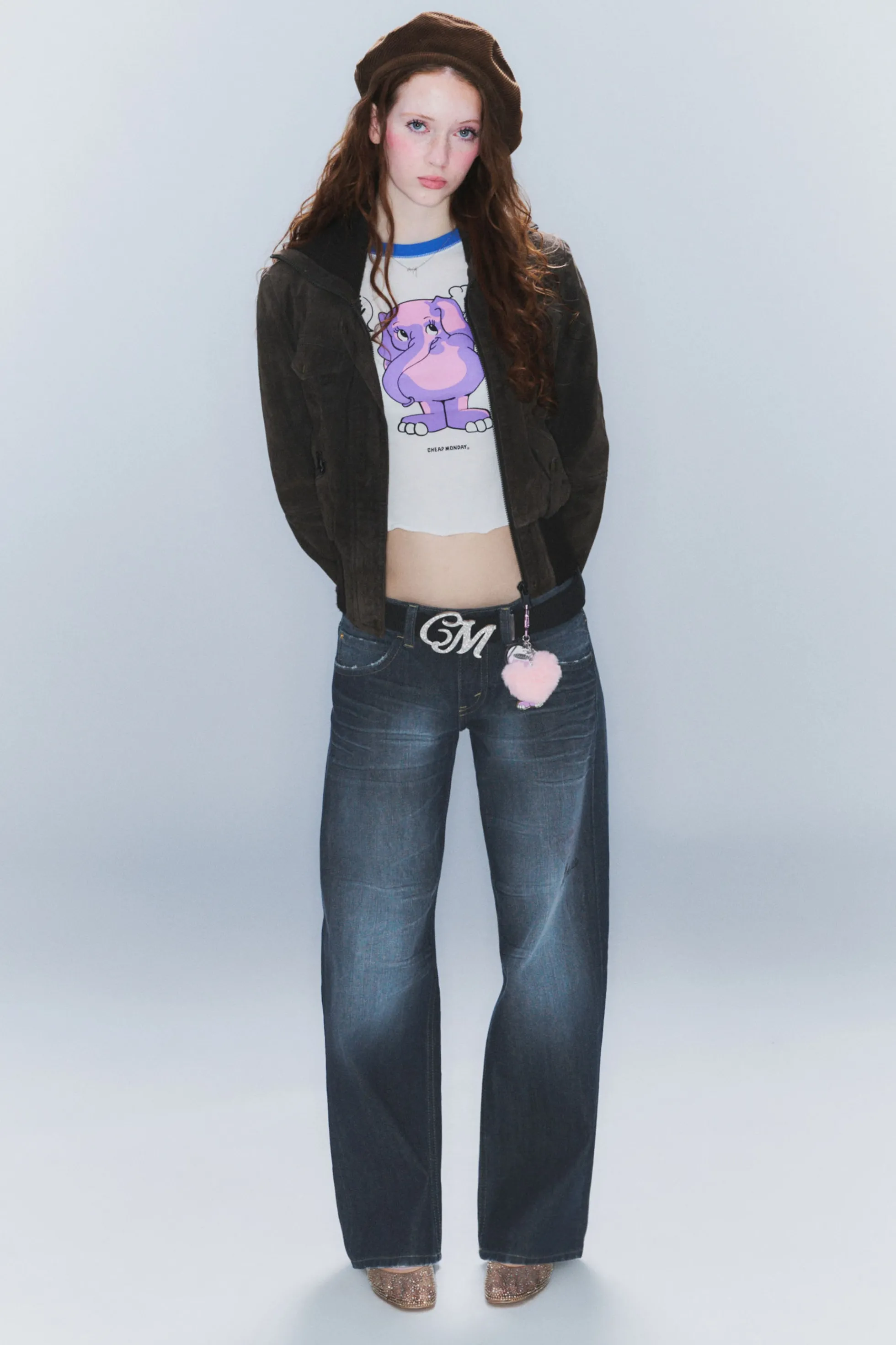 Weekday ANTI JEANS MET LAGE TAILLE EN RECHTE PIJPEN>DAMES Jeans