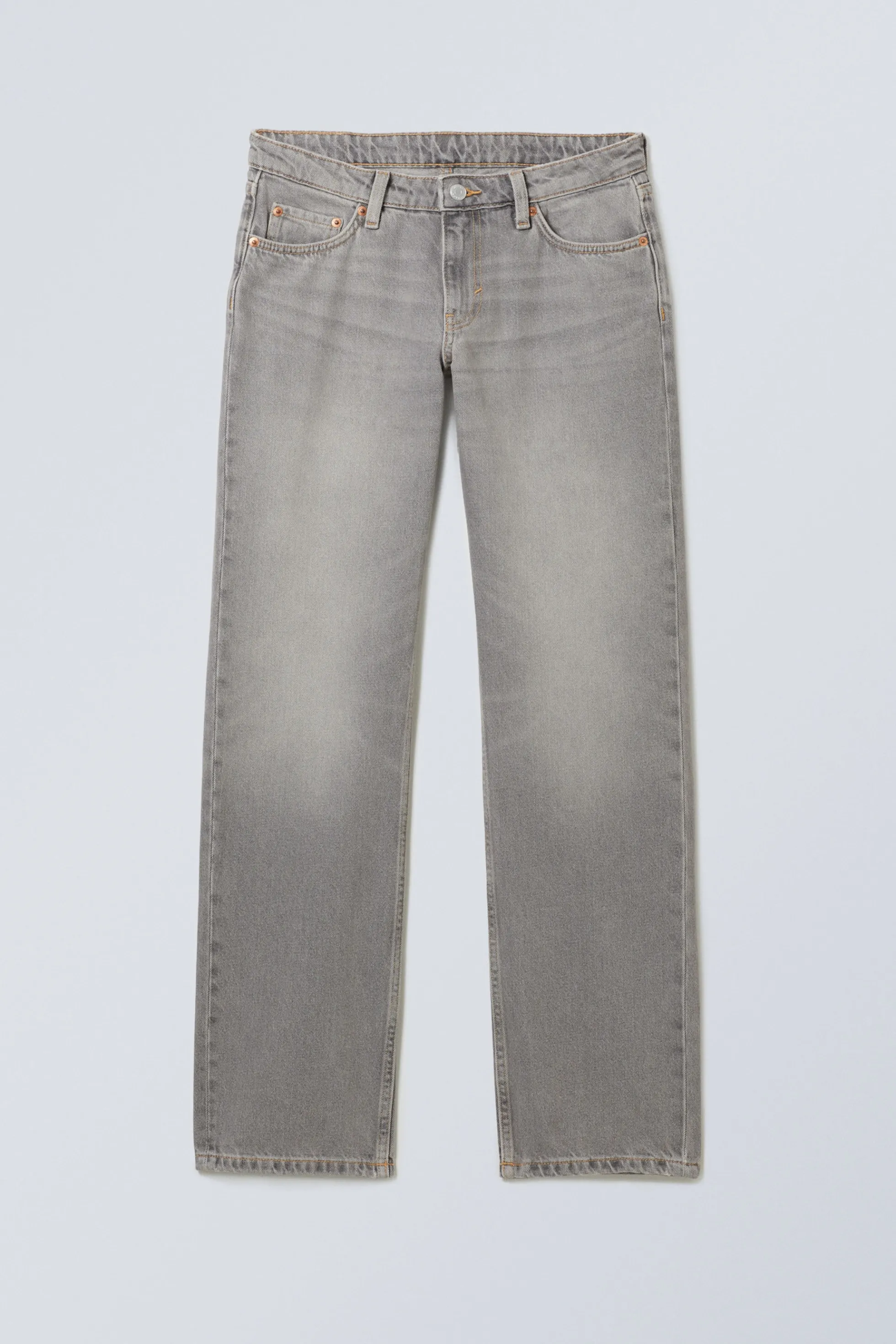 Weekday ARROW LOW WAIST REGULAR STRAIGHT LEG JEANS>DAMES Jeans