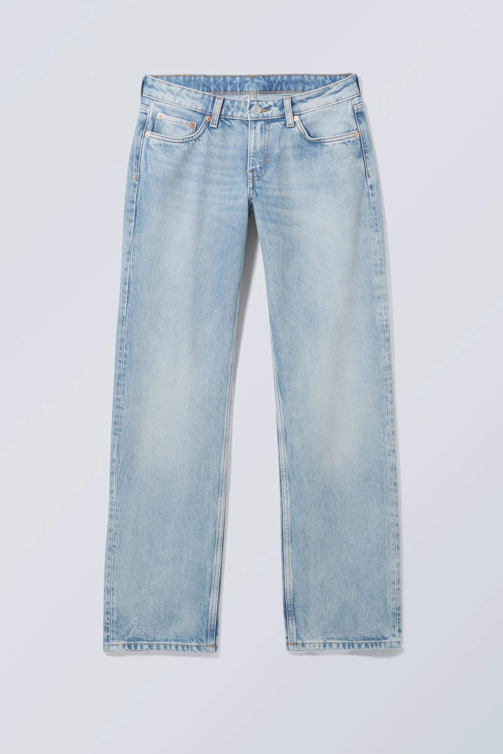 Weekday ARROW LOW WAIST REGULAR STRAIGHT LEG JEANS>DAMES Jeans