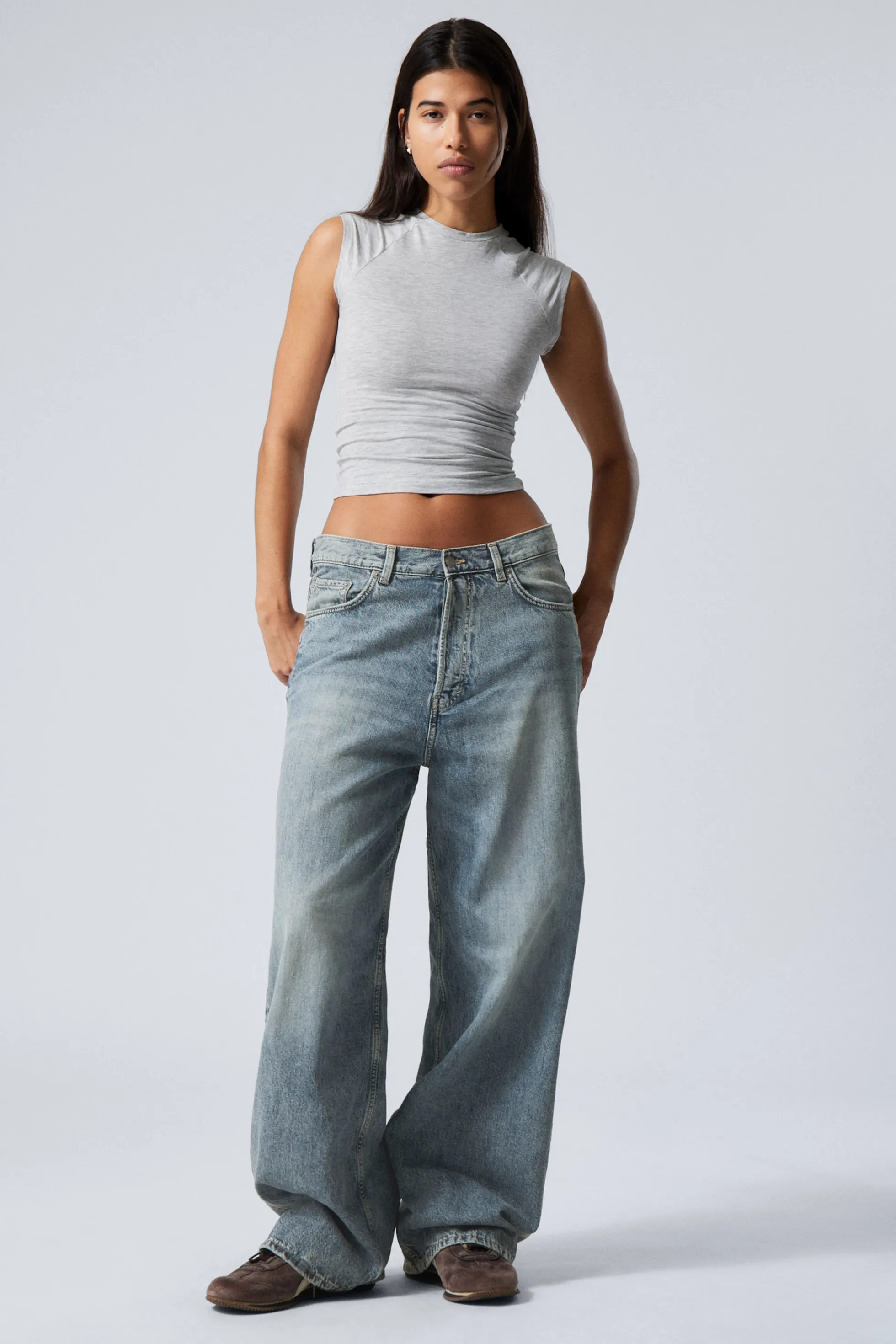 Weekday ASTRO LOOSE BAGGY LEG JEANS>DAMES Jeans | Jeans