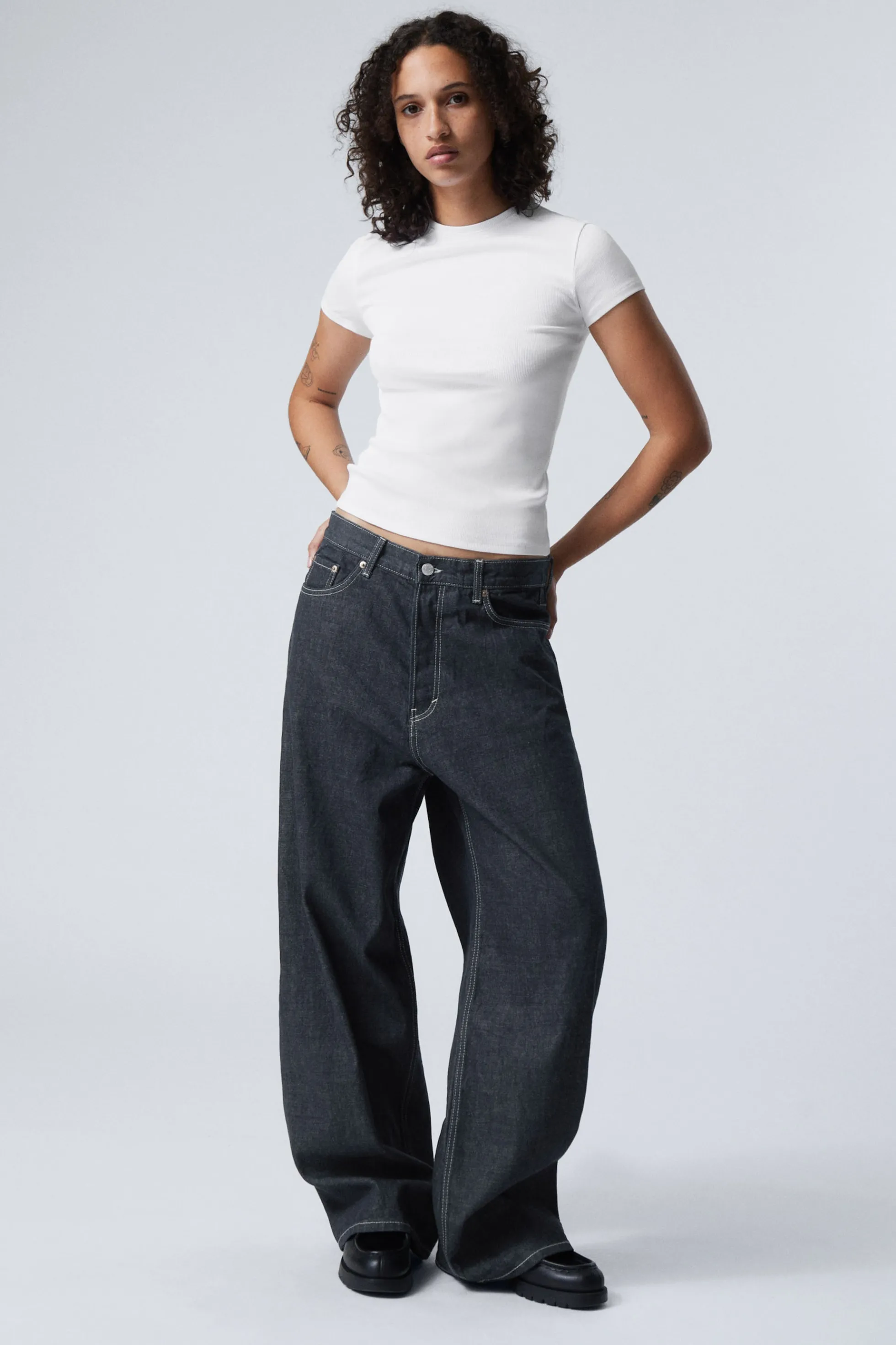 Weekday ASTRO LOOSE BAGGY LEG JEANS>DAMES Jeans | Jeans