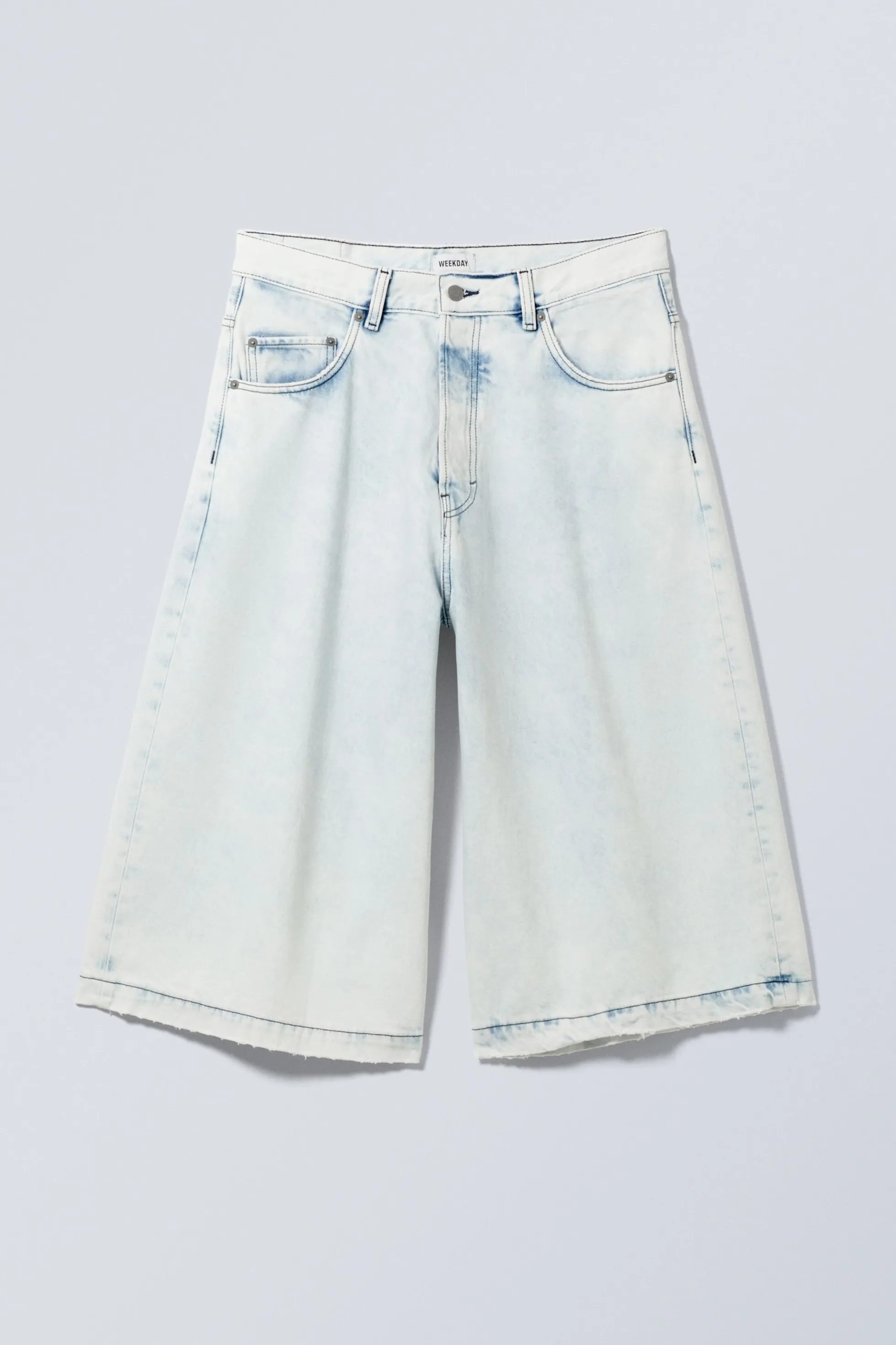 Weekday BAGGY ENKELLANGE DENIM SHORT>Heren Shorts