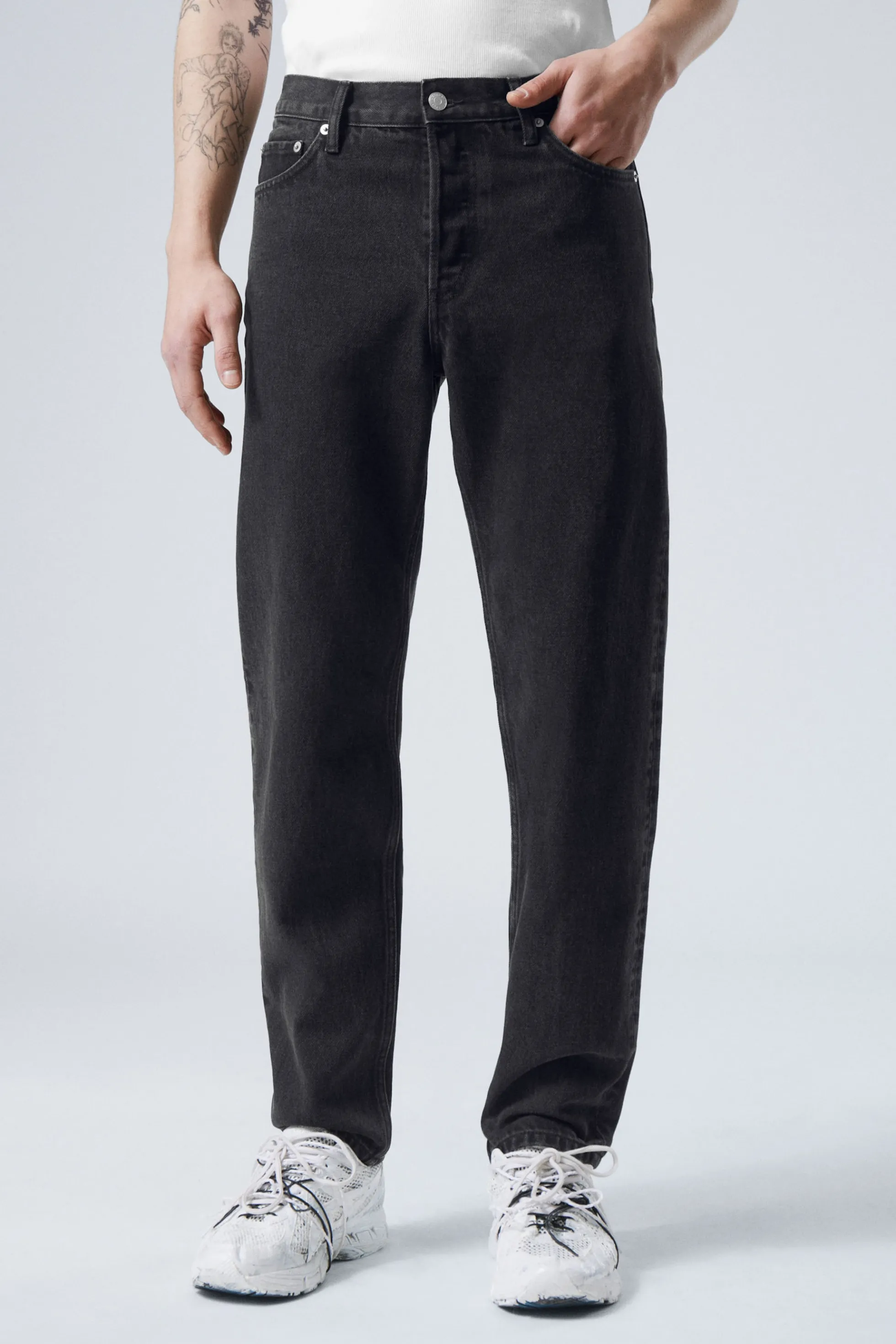 Weekday BARREL RELAXED TAPERED LEG JEANS>Heren Jeans