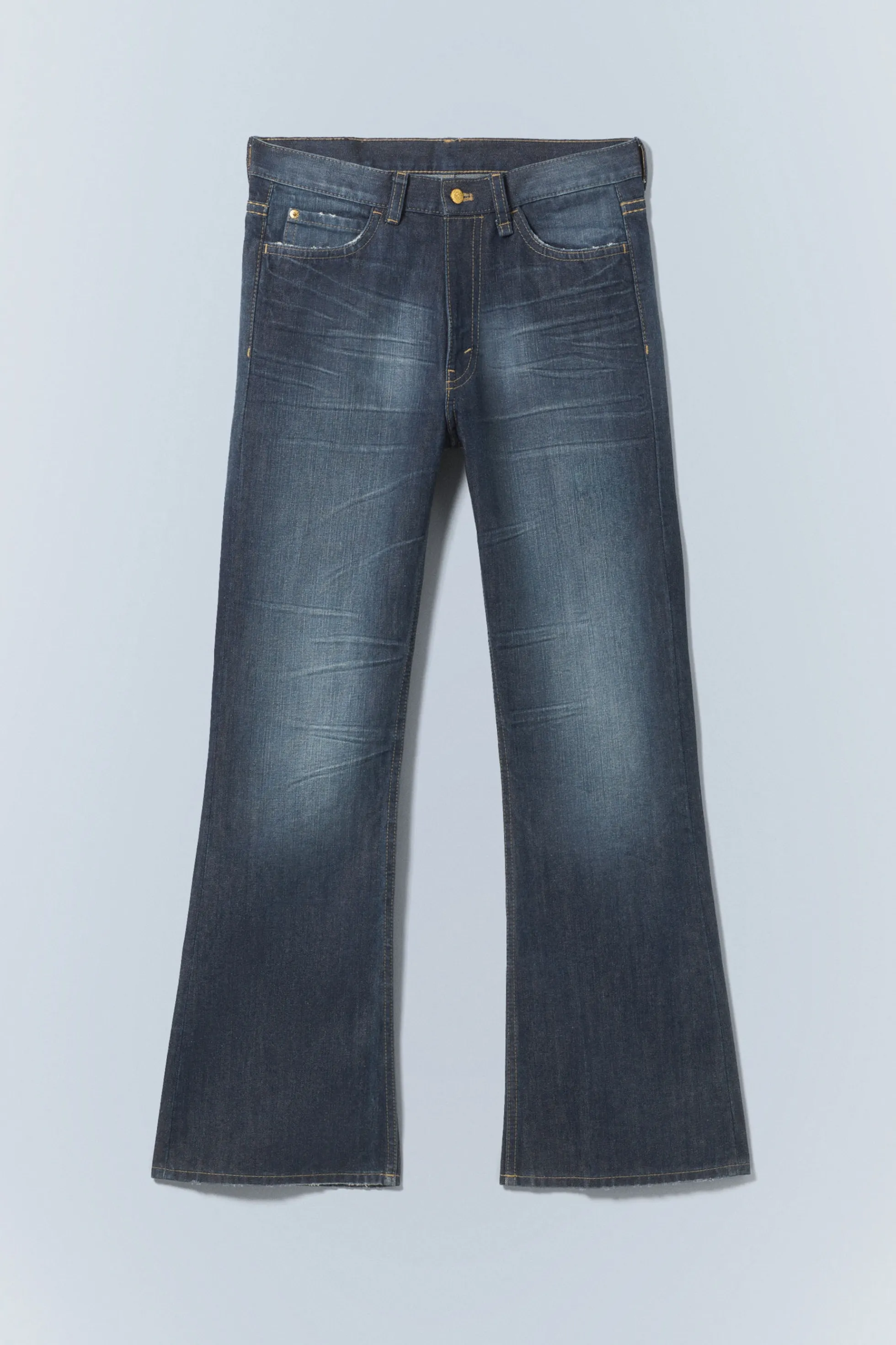 Weekday BOO JEANS MET LAGE TAILLE EN BOOTCUT PIJPEN>Heren Jeans