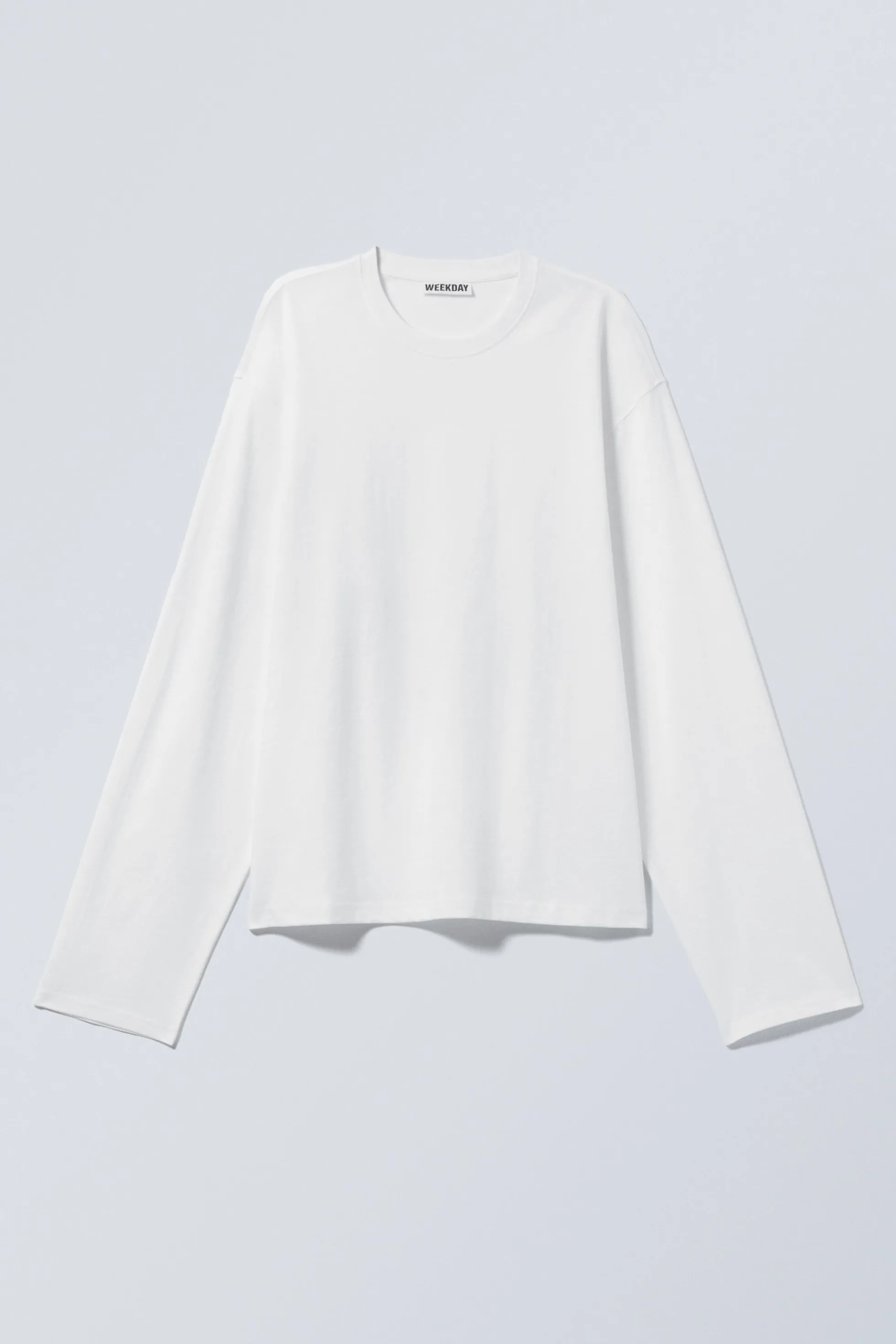 Weekday BOXY KATOENEN T-SHIRT MET LANGE MOUWEN>DAMES Basics | Tops