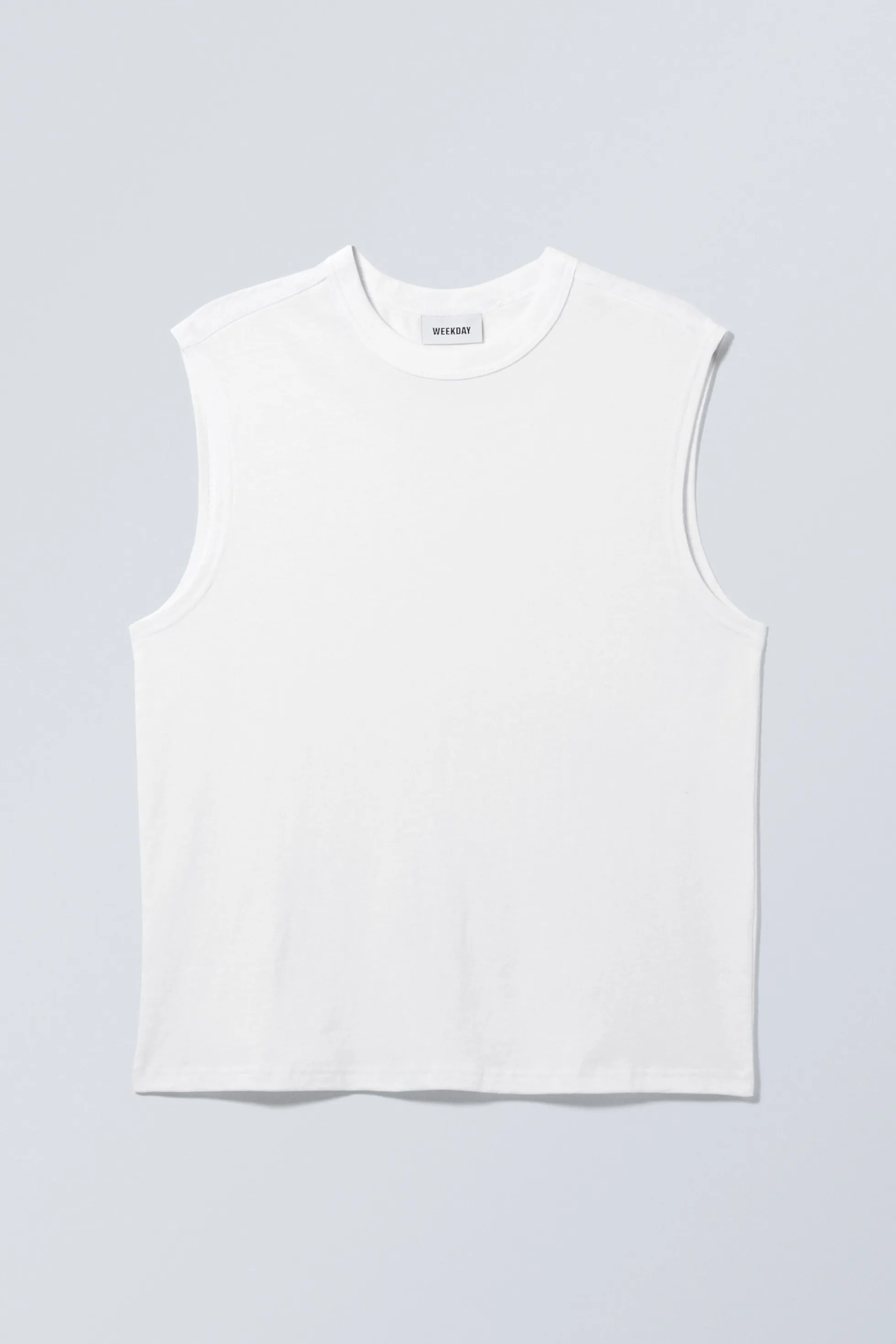 Weekday BOXY TANKTOP MET WASSING>Heren Basics | T-Shirts & Tops