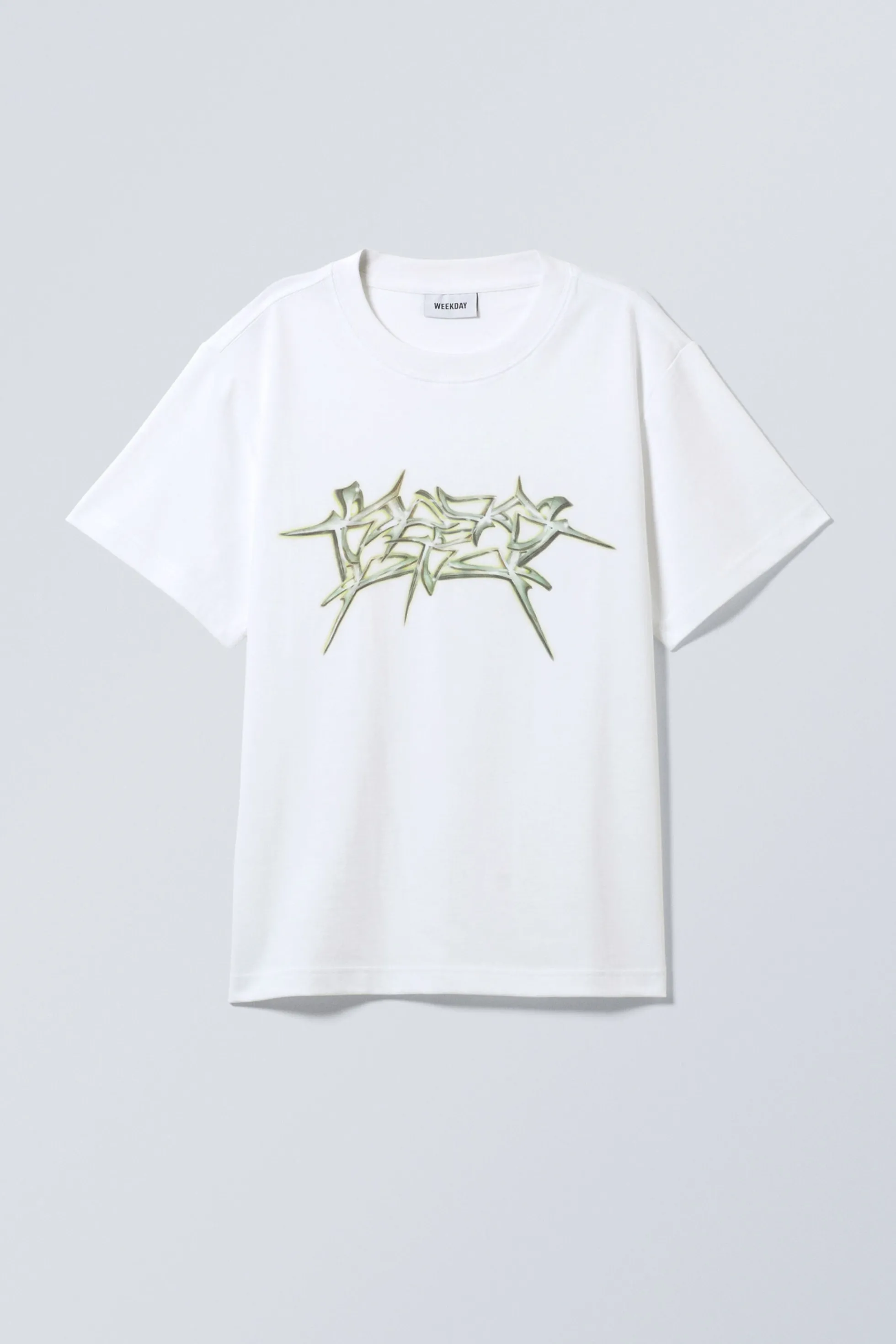 Weekday BOXY T-SHIRT MET GRAFISCHE PRINT>Heren Grafische | T-Shirts & Tops