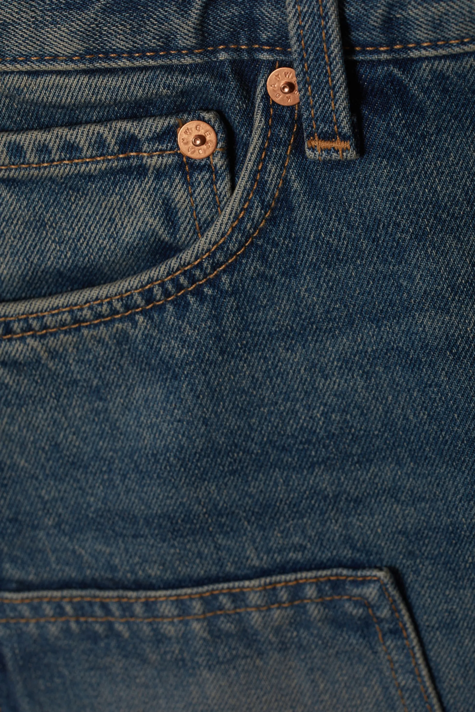 Weekday DENIM CARPENTER SHORT MET LAGE TAILLE>Heren Shorts