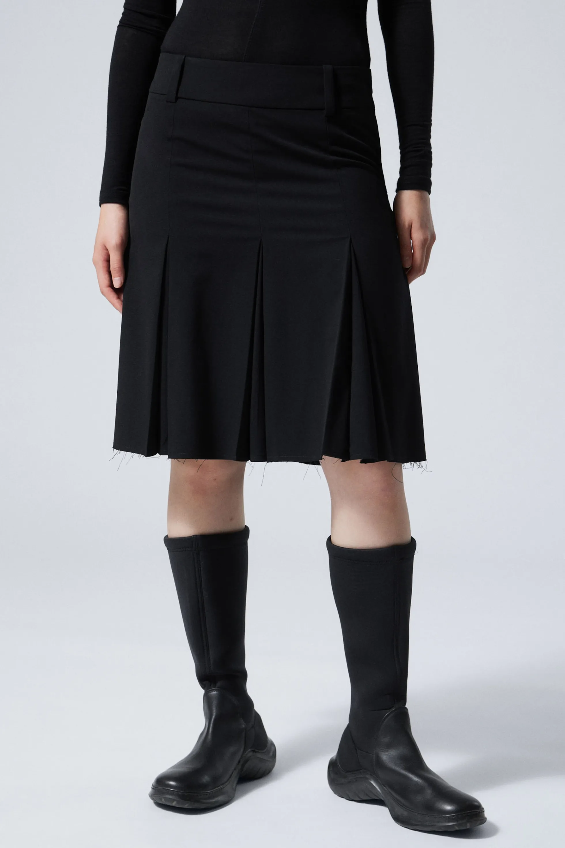 Weekday ELEGANTE GEPLOOIDE MIDIROK>DAMES Rokken