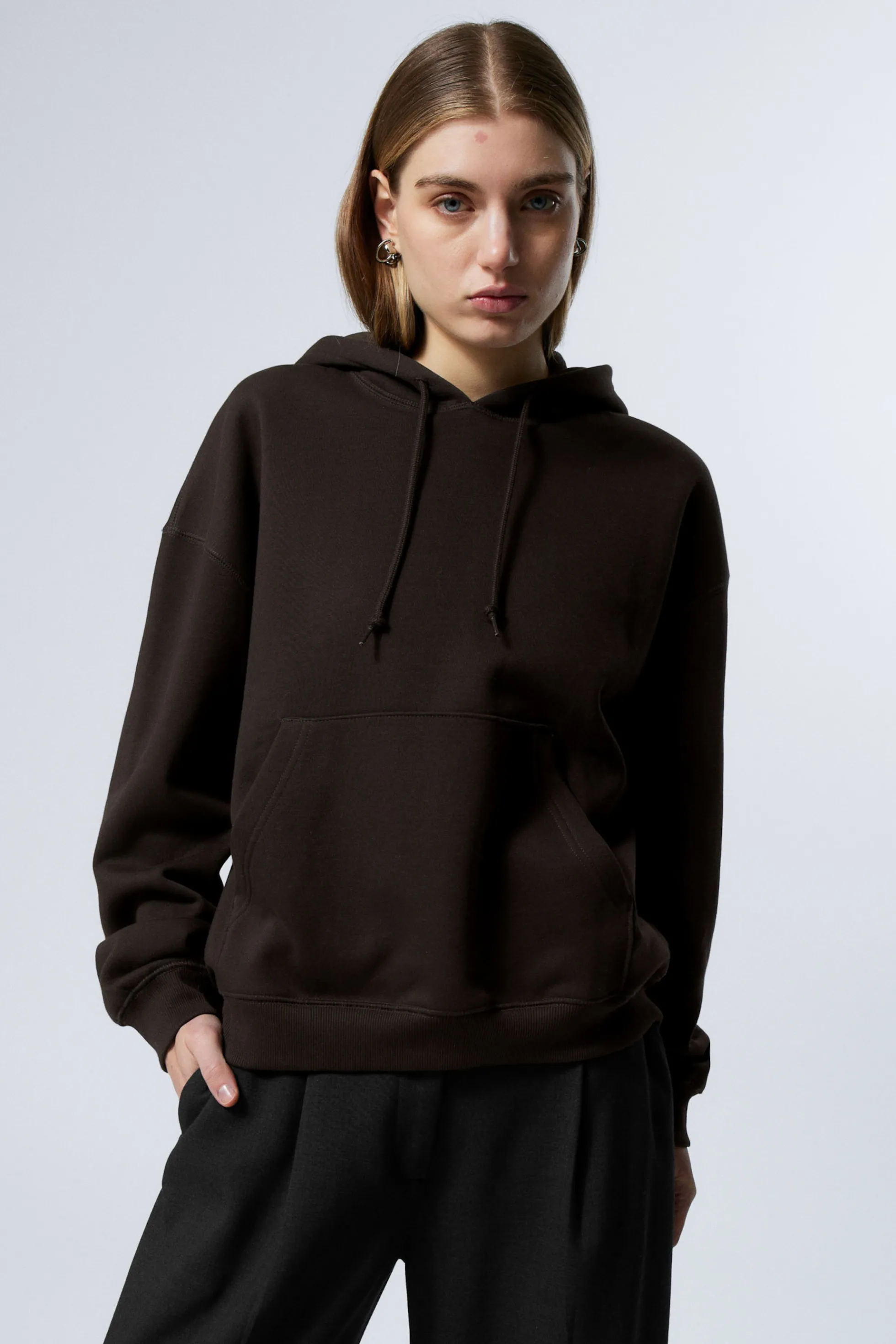 Weekday ESSENCE STANDAARD HOODIE>DAMES Hoodies | Basics