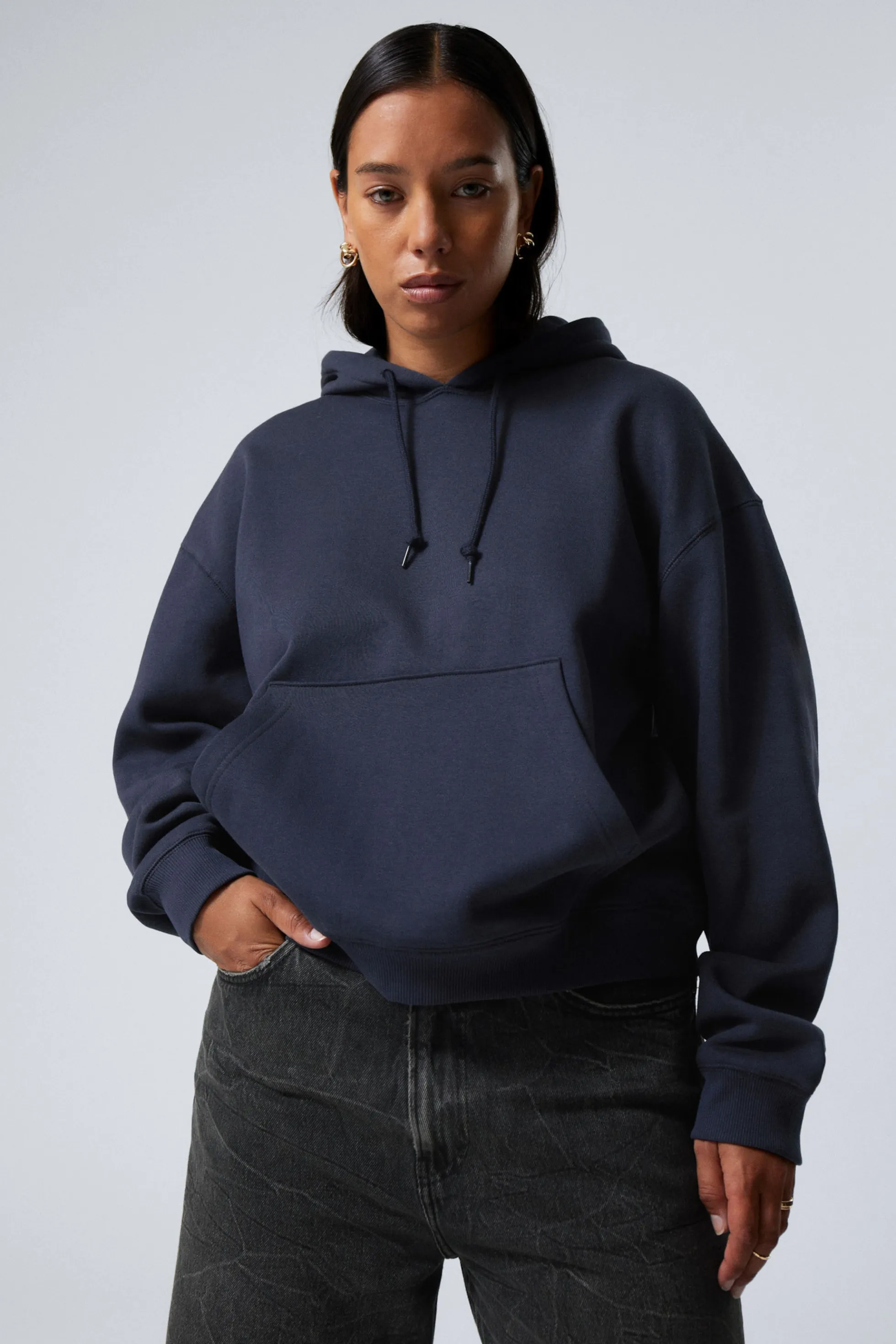 Weekday ESSENCE STANDAARD HOODIE>DAMES Hoodies | Basics