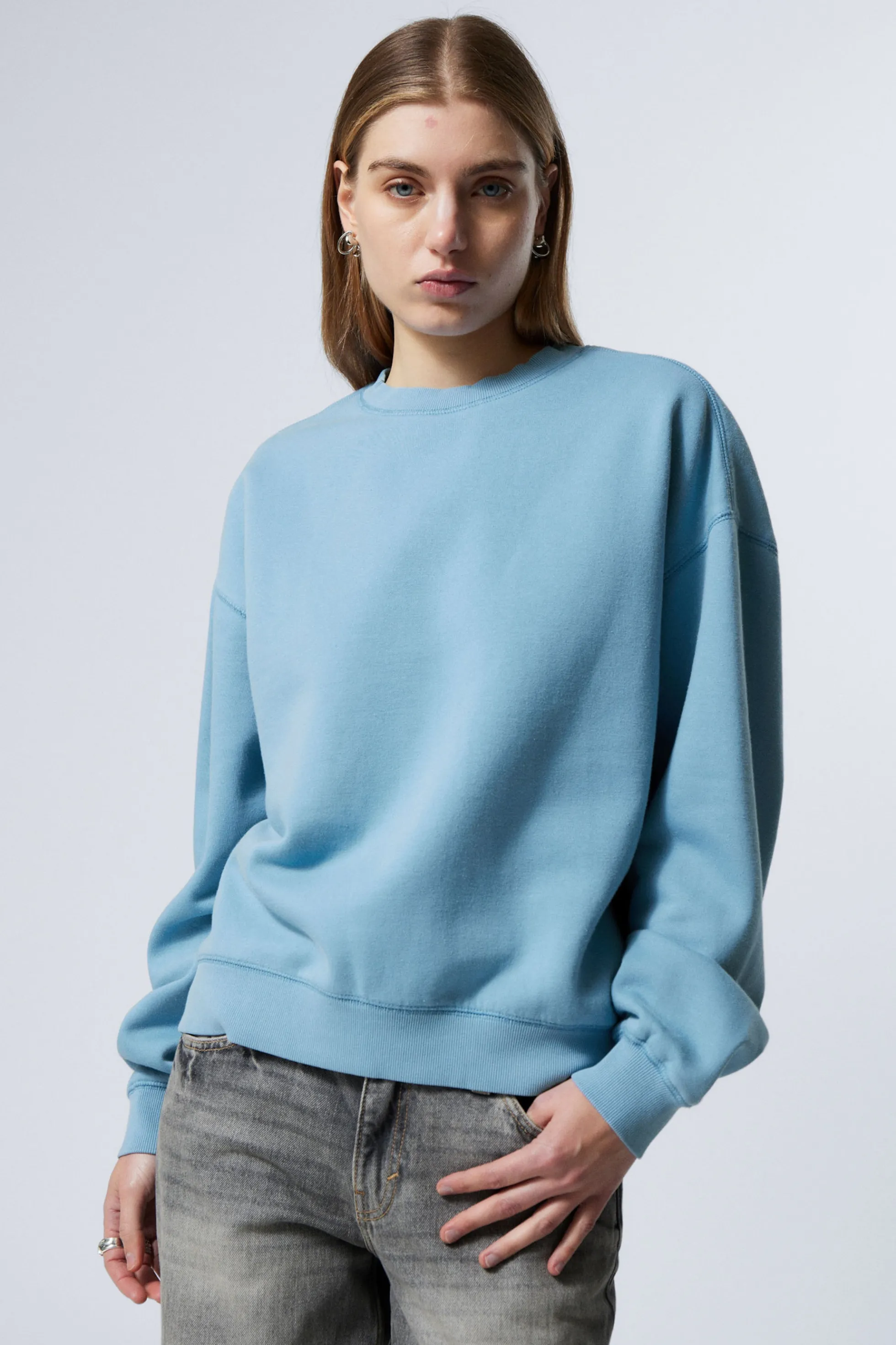 Weekday ESSENCE STANDAARD SWEATSHIRT>DAMES Sweatshirts | Basics