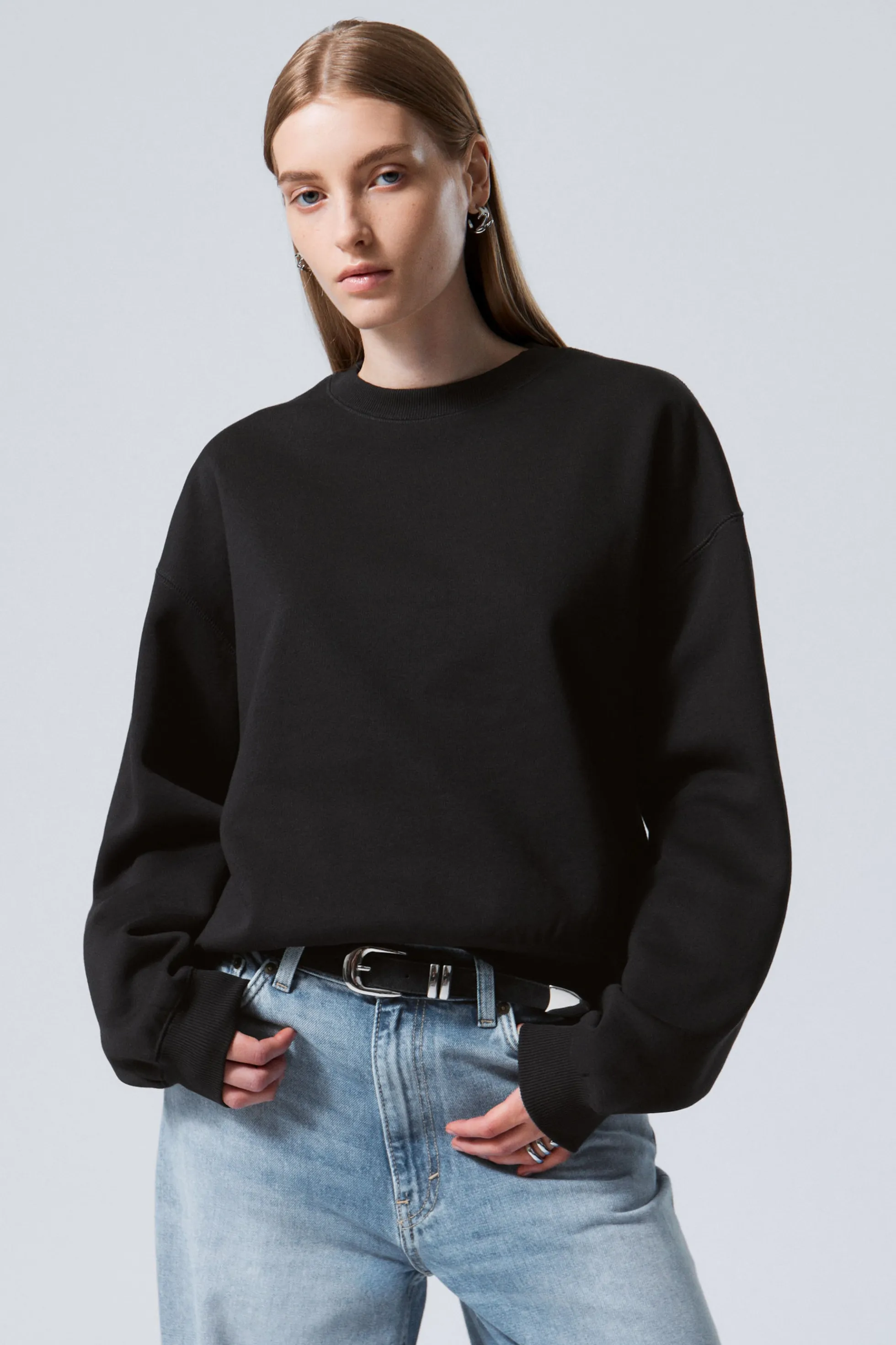 Weekday ESSENCE STANDAARD SWEATSHIRT>DAMES Sweatshirts | Basics