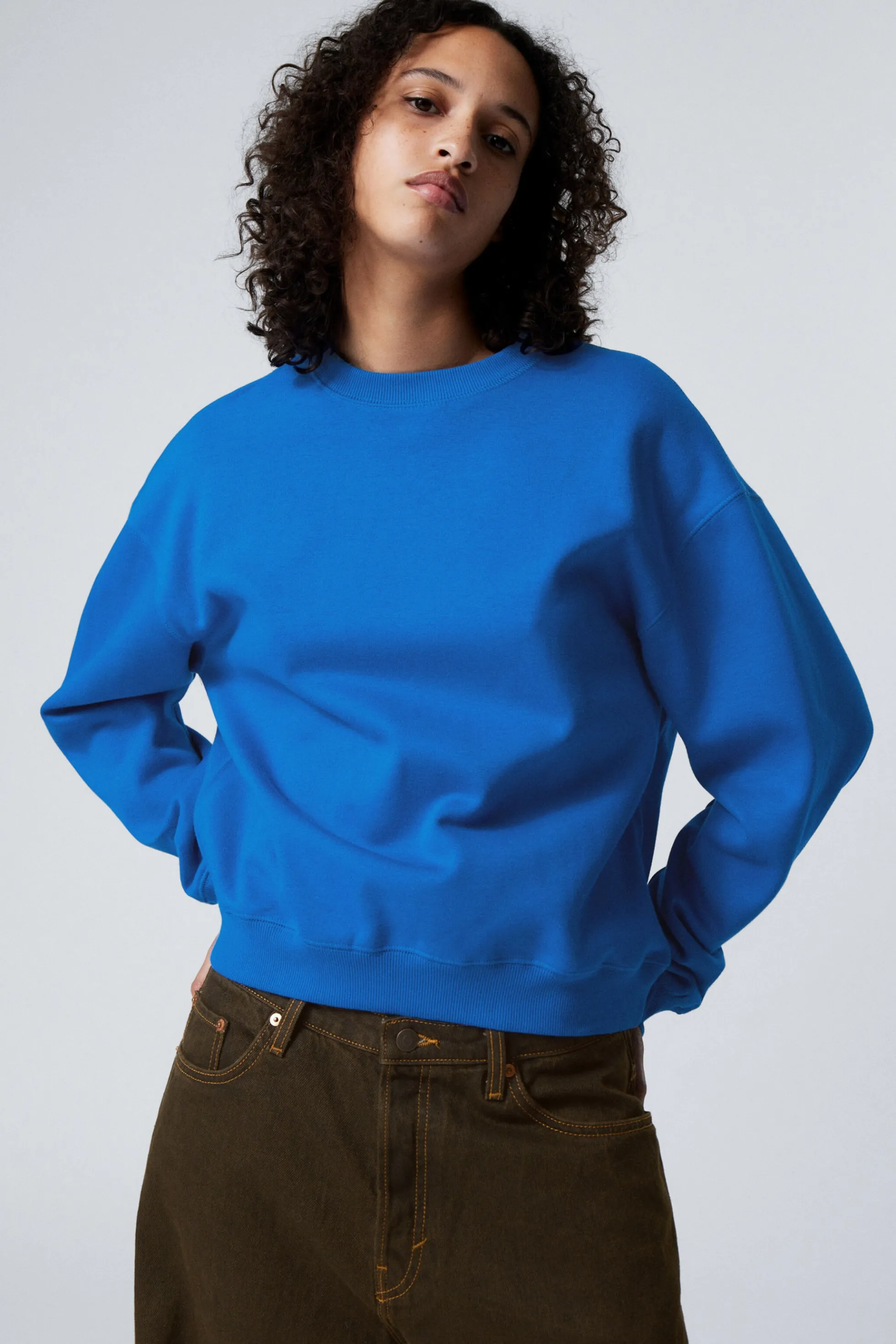 Weekday ESSENCE STANDAARD SWEATSHIRT>DAMES Sweatshirts | Basics