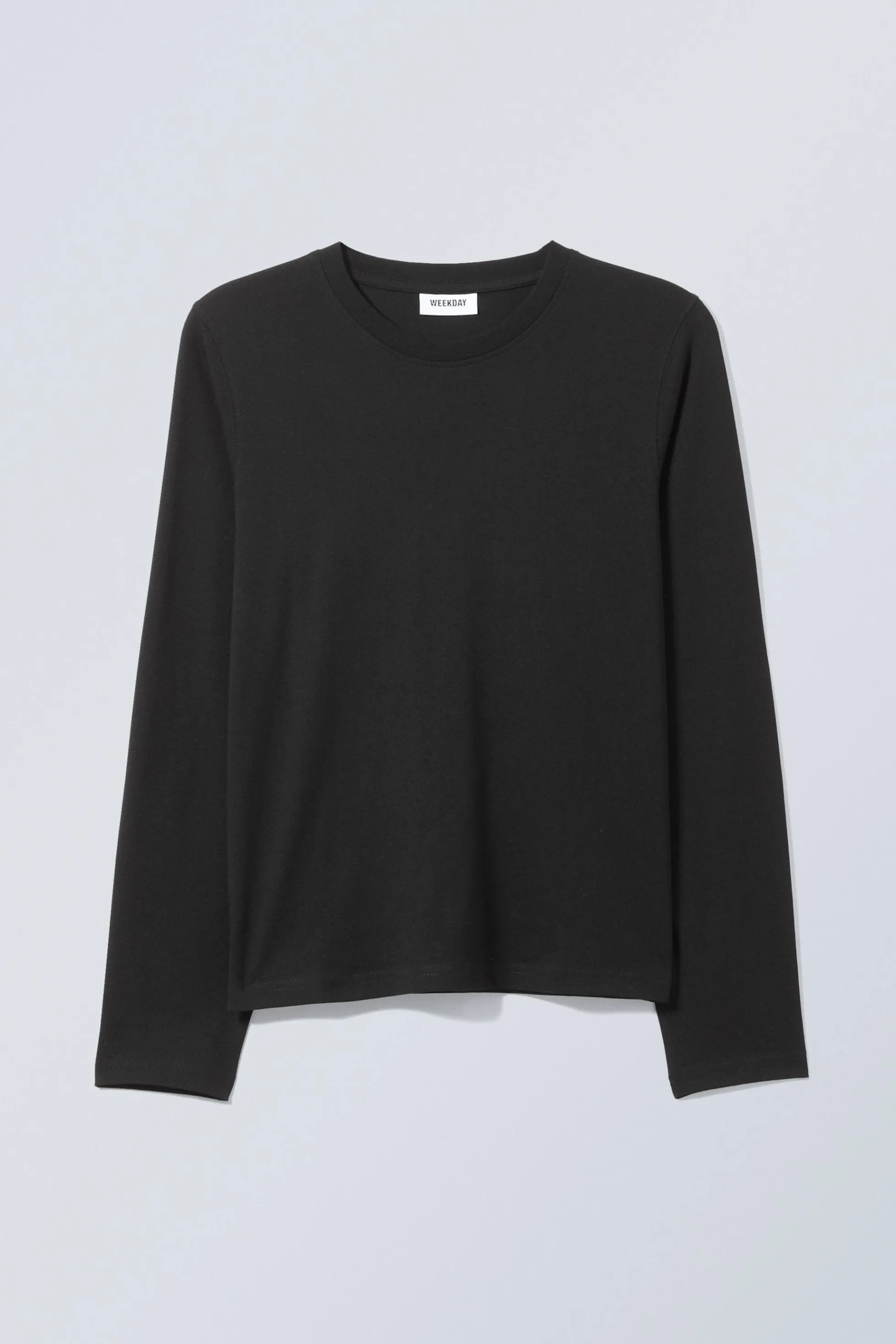 Weekday ESSENCE STANDAARD TOP MET LANGE MOUWEN>DAMES Basics