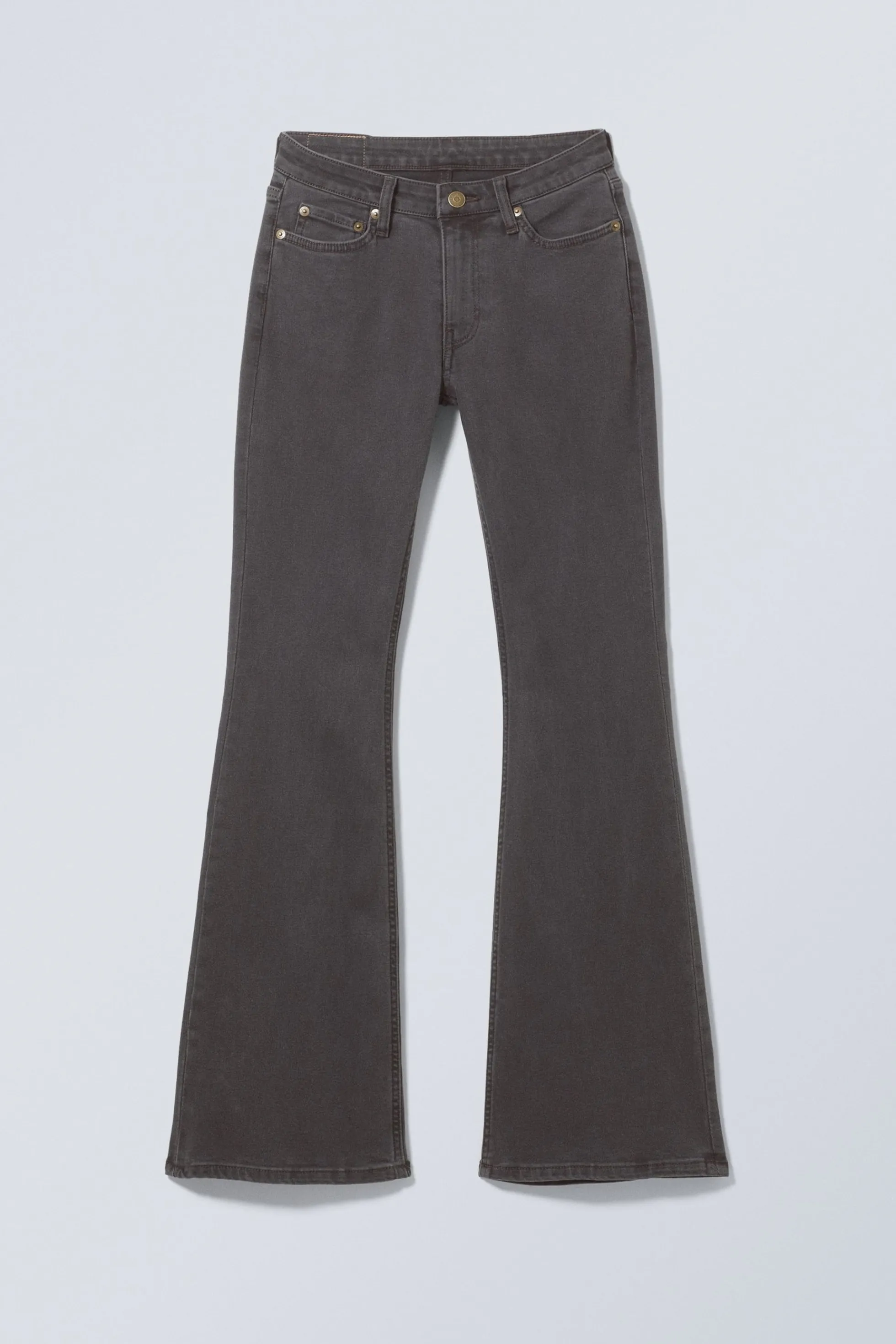 Weekday FLAME LOW WAIST SLIM FLARED LEG JEANS>DAMES Jeans