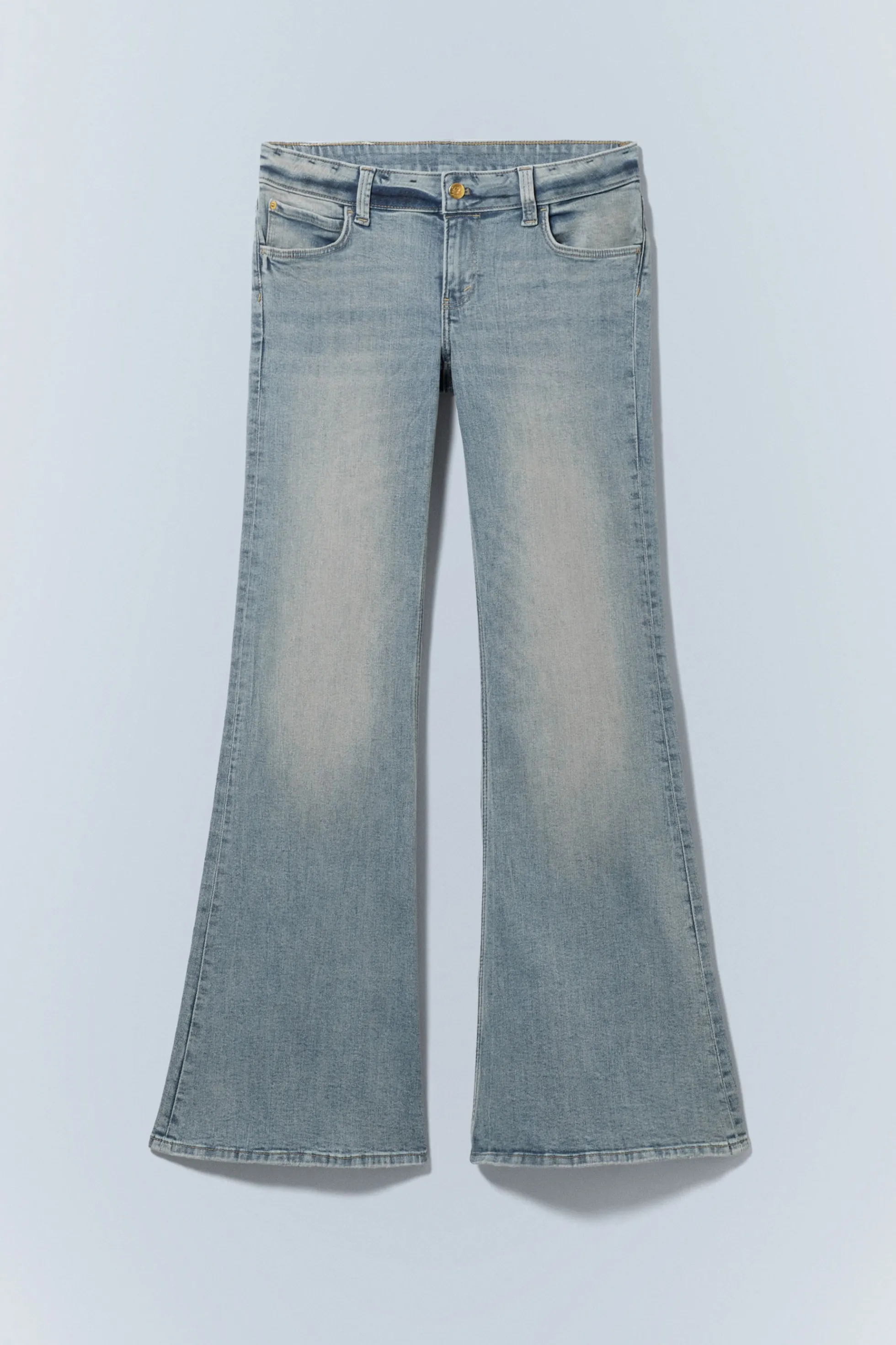 Weekday FLARE SKINNY JEANS MET LAGE TAILLE>DAMES Jeans