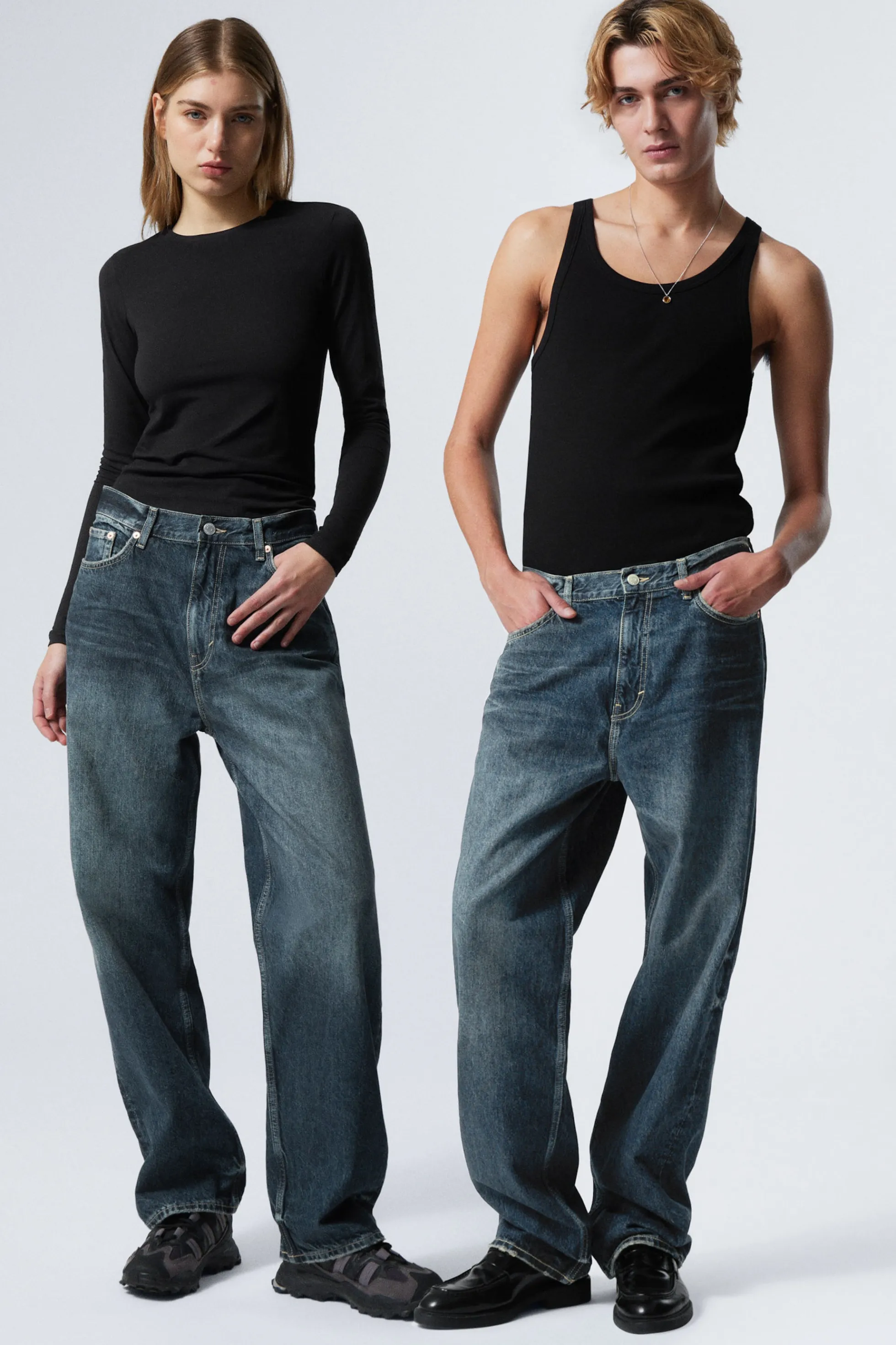 Weekday GALAXY LOOSE STRAIGHT LEG JEANS>DAMES Jeans | Jeans