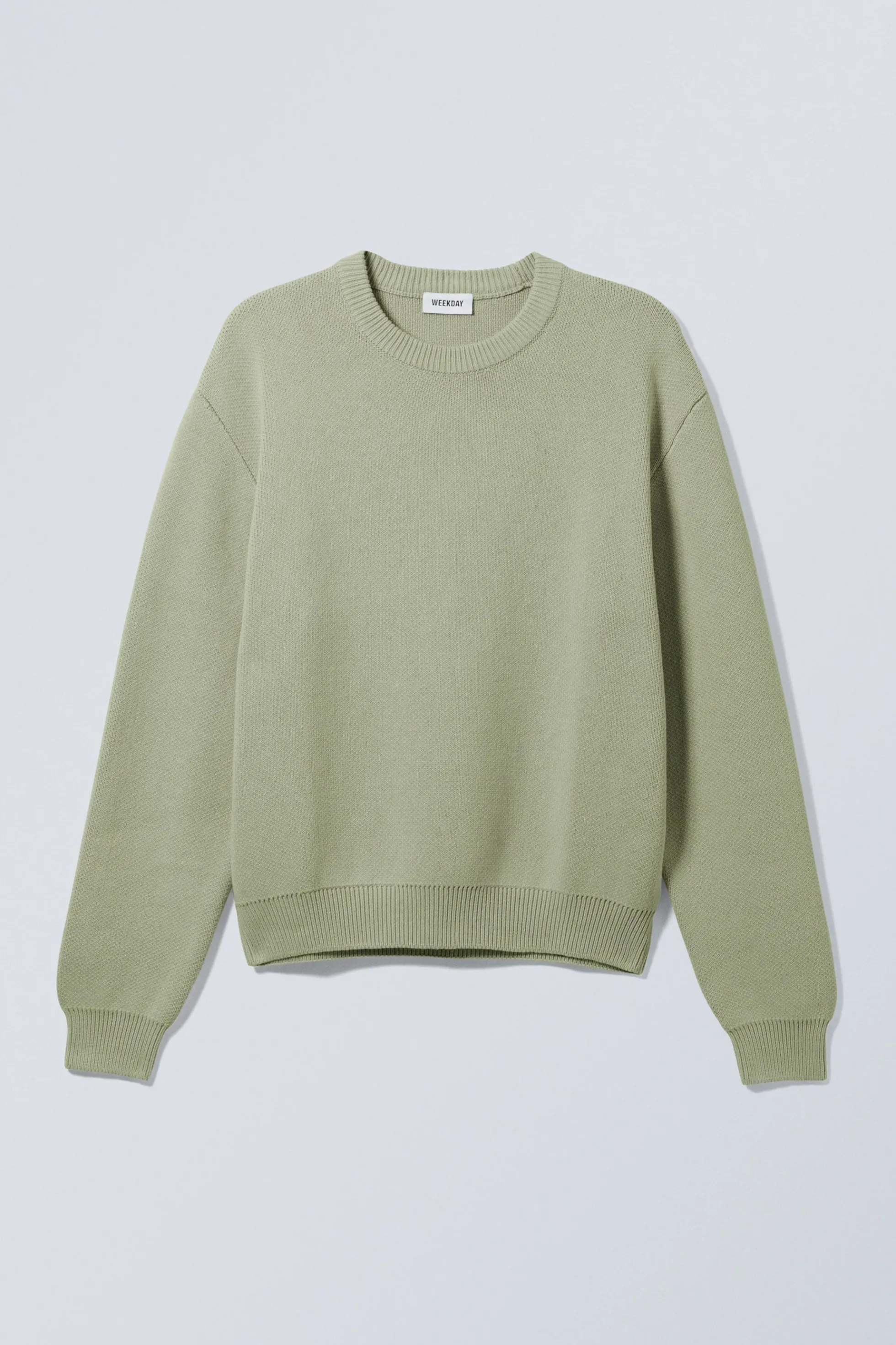 Weekday GEBREIDE KATOENEN TRUI MET REGULAR FIT>Heren Knitwear