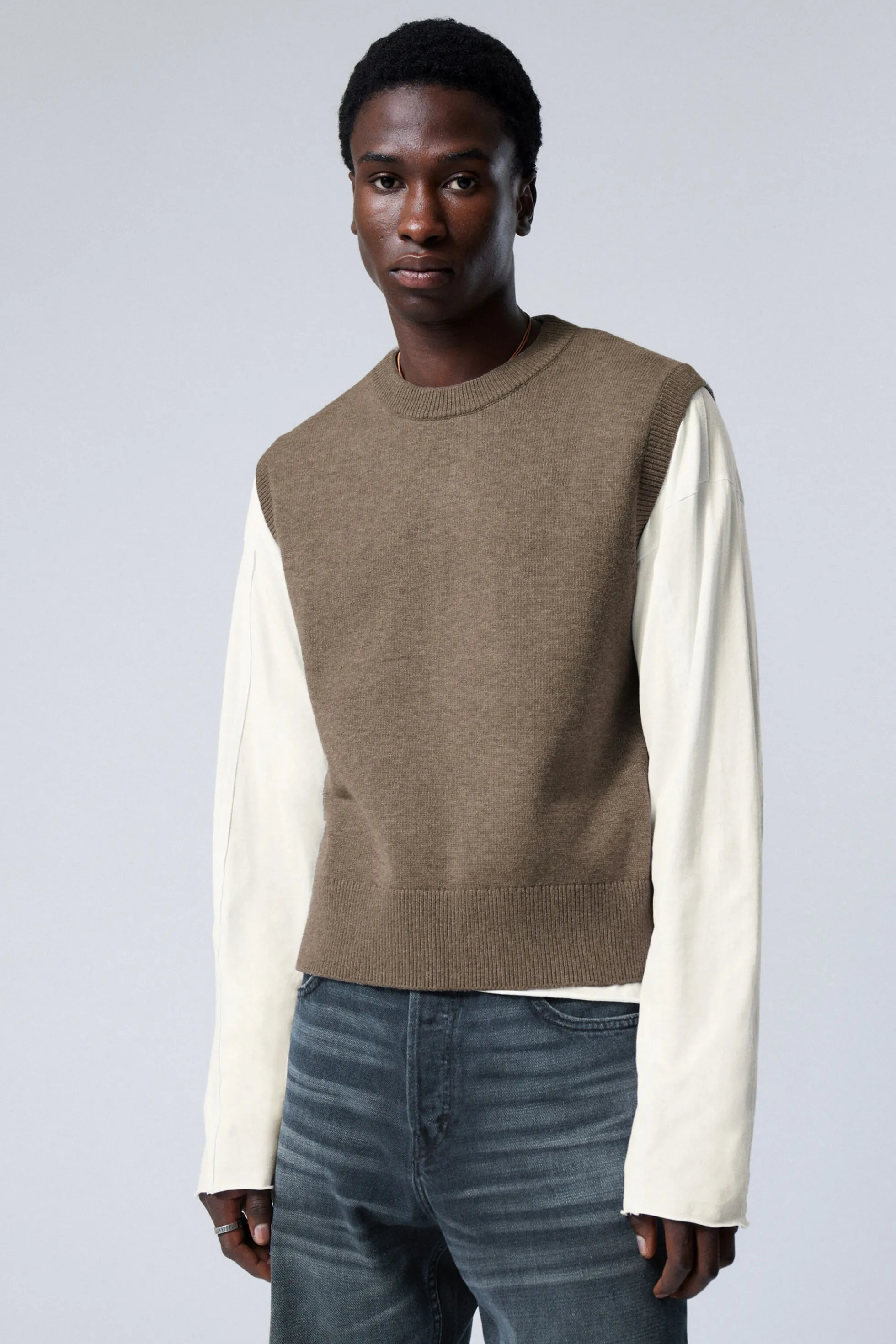 Weekday GEBREIDE SPENCER>Heren Knitwear