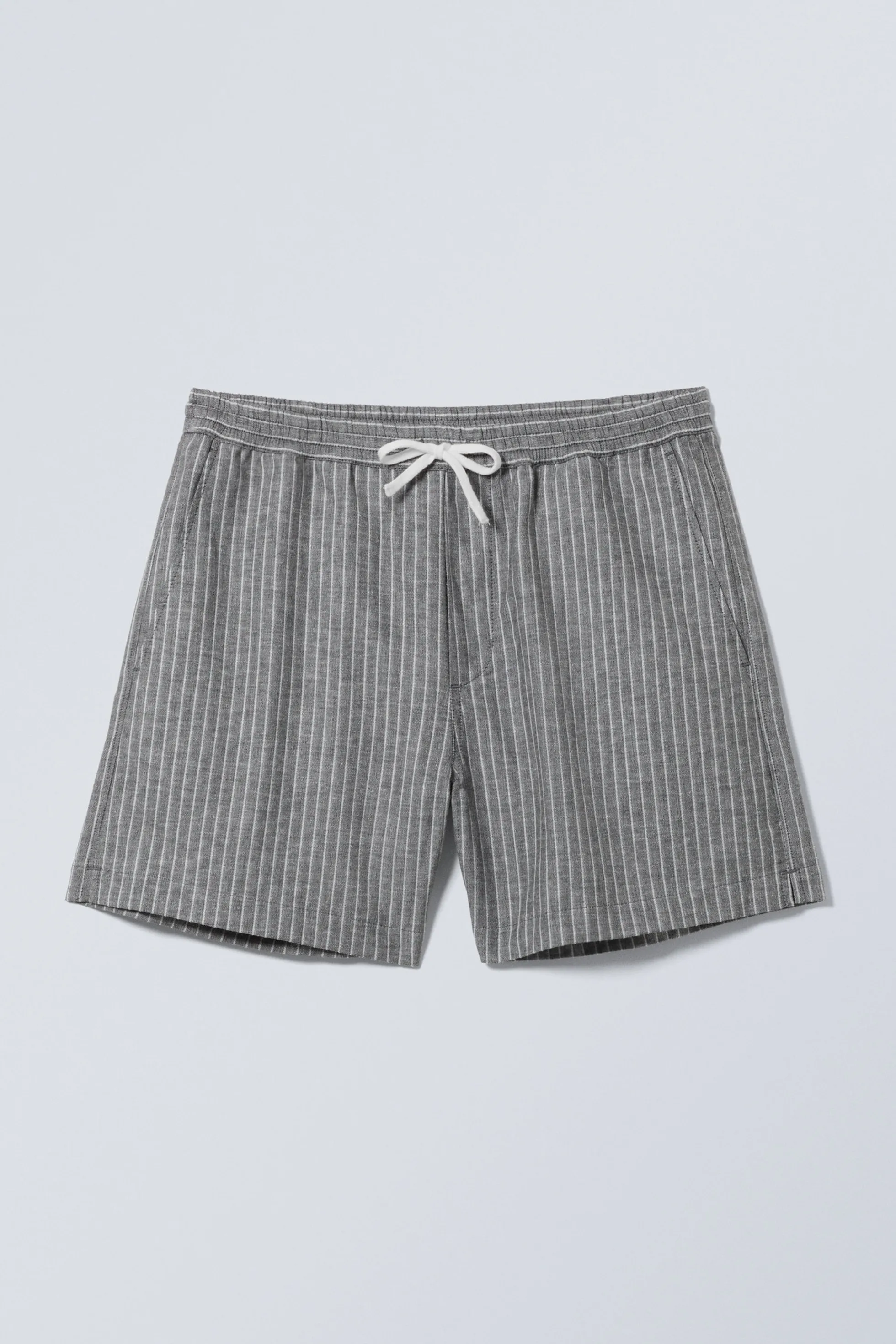 Weekday GESTREEPTE SHORT IN LINNENMIX>Heren Shorts