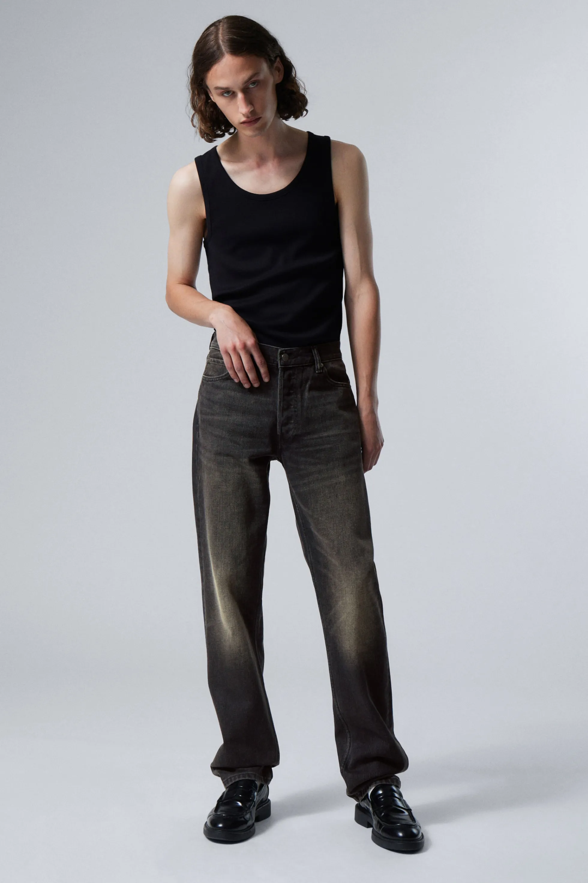 Weekday KLEAN REGULAR STRAIGHT LEG JEANS>Heren Jeans