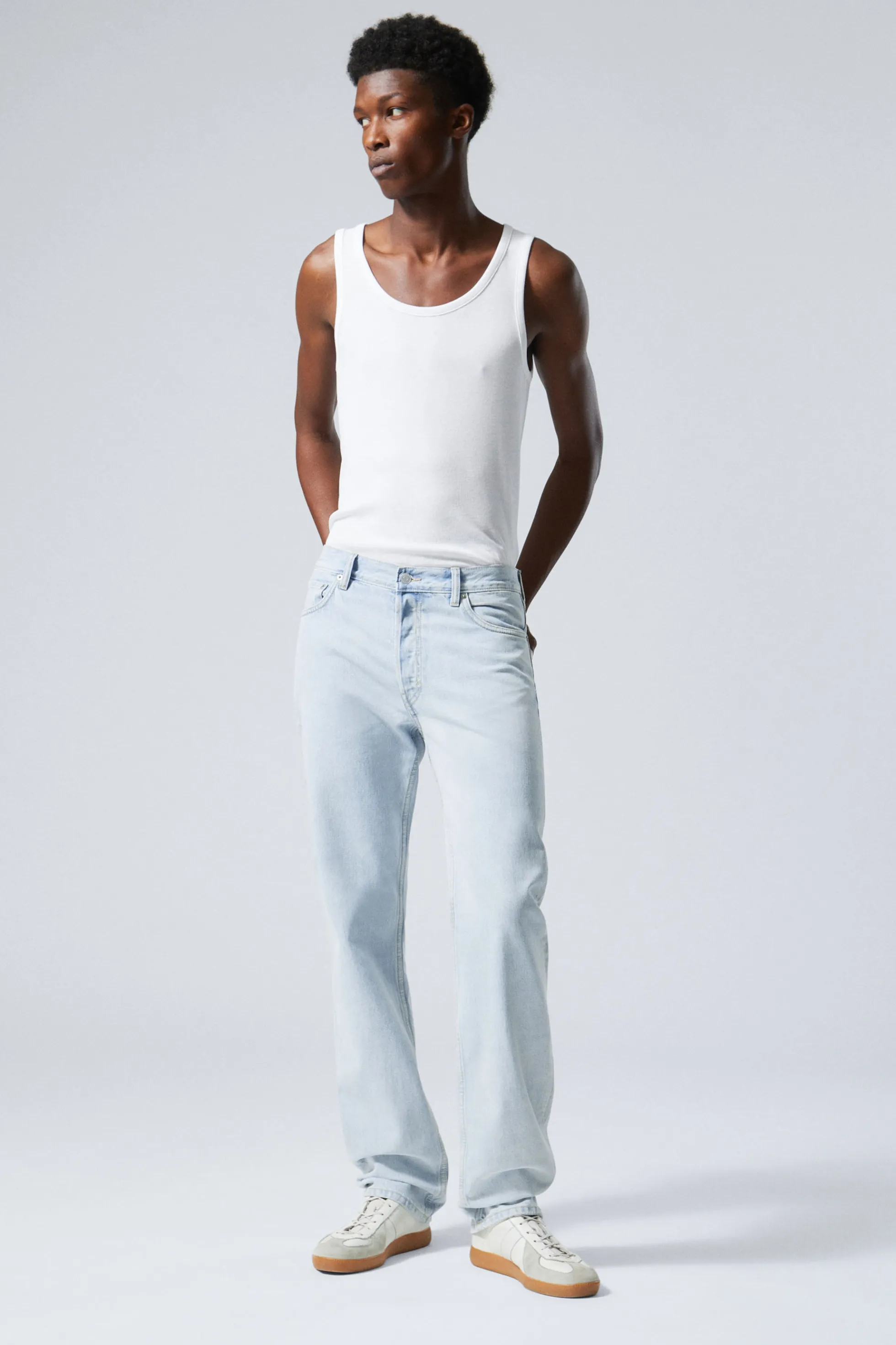 Weekday KLEAN REGULAR STRAIGHT LEG JEANS>Heren Jeans