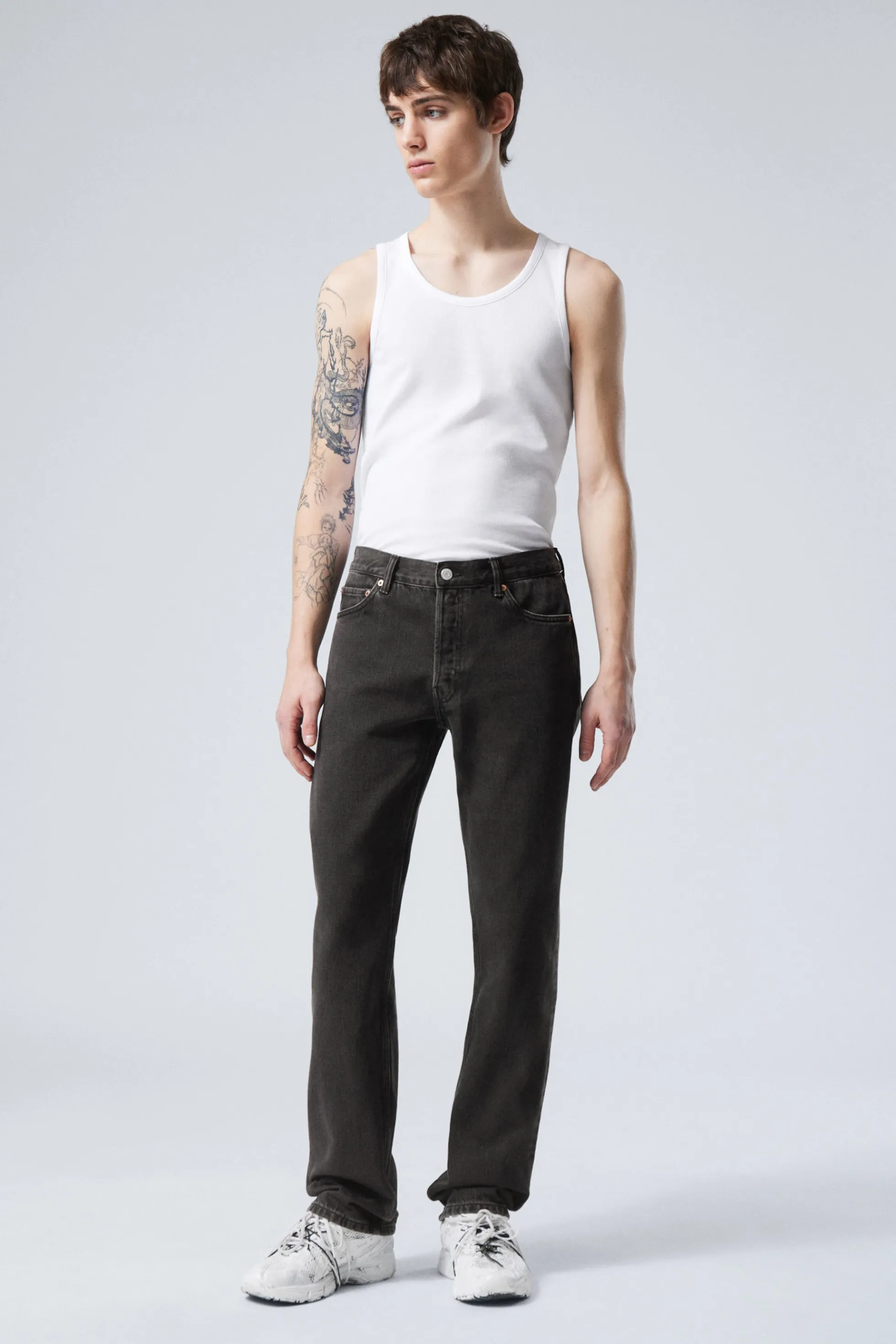 Weekday KLEAN REGULAR STRAIGHT LEG JEANS>Heren Jeans