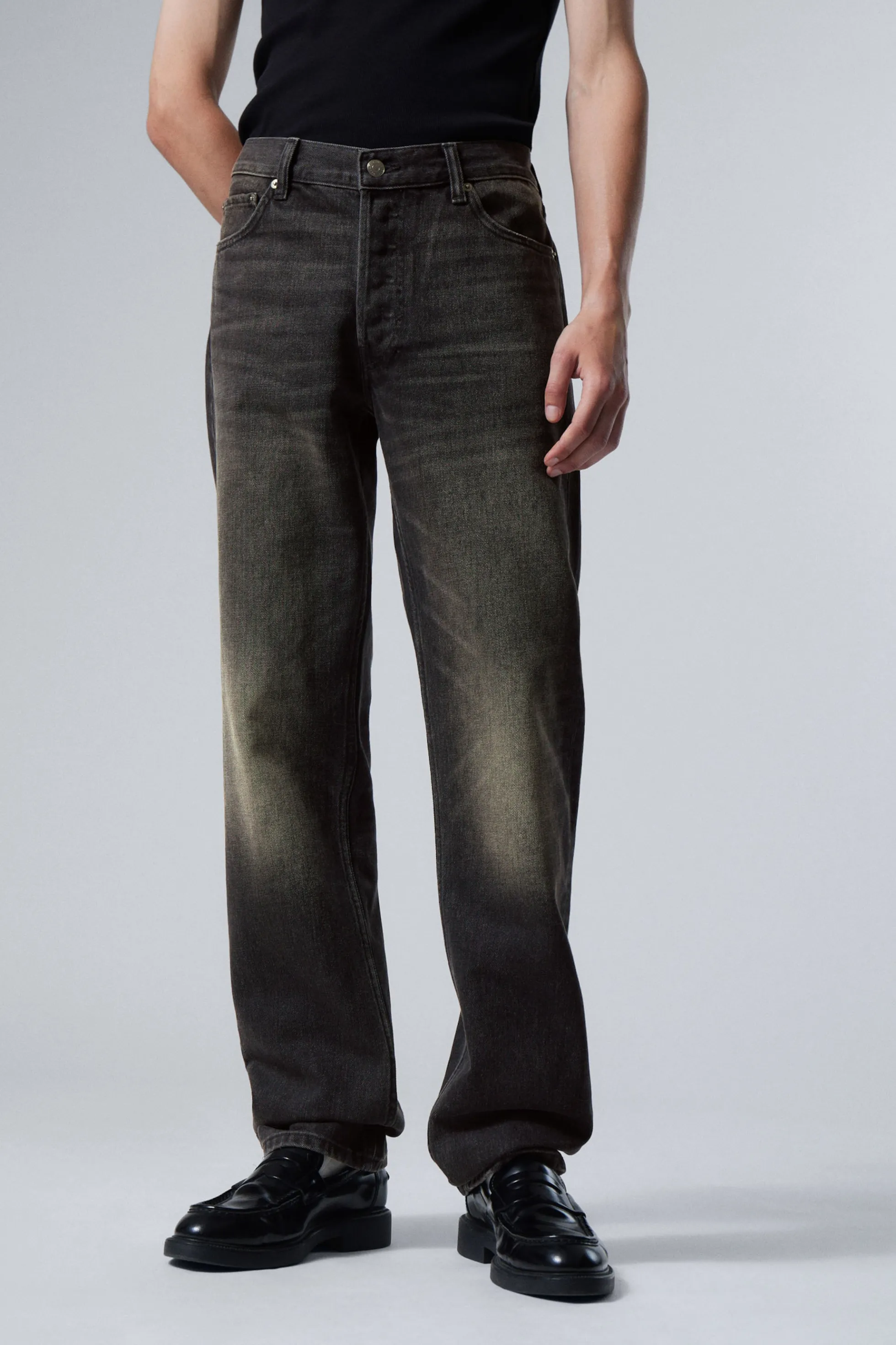 Weekday KLEAN REGULAR STRAIGHT LEG JEANS>Heren Jeans