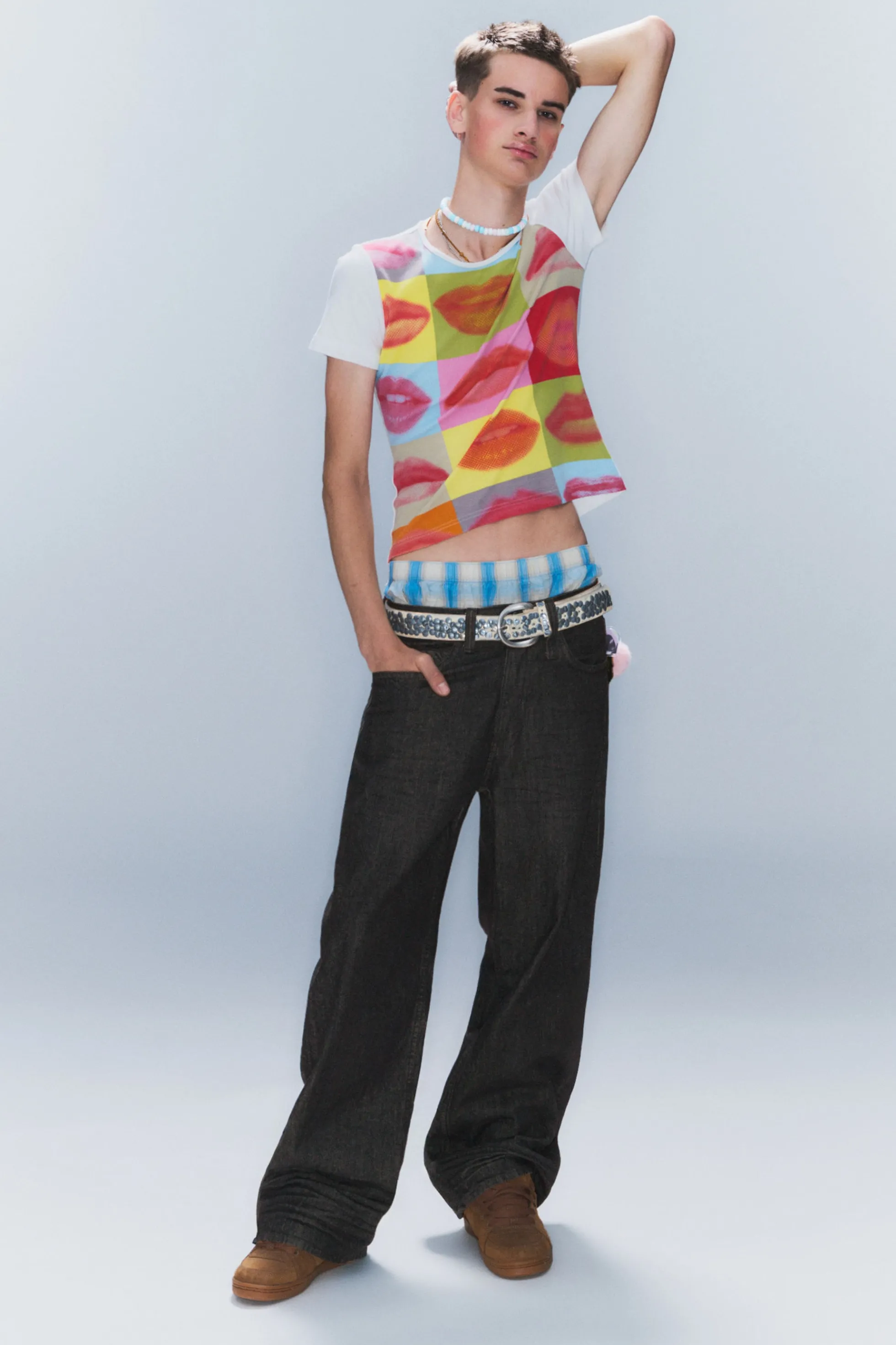 Weekday LOOSER JEANS MET NORMALE TAILLE EN WIJDE PIJPEN>Heren Jeans