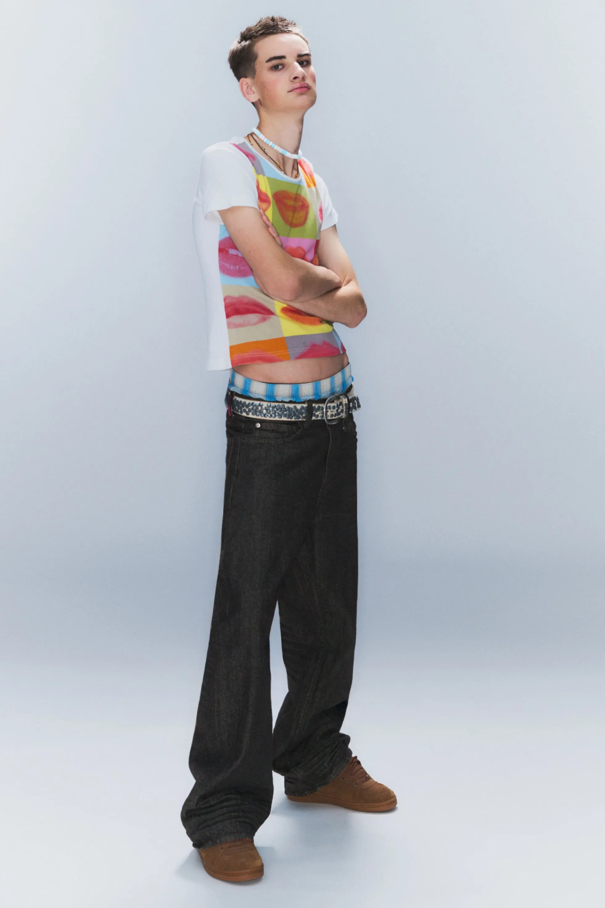Weekday LOOSER JEANS MET NORMALE TAILLE EN WIJDE PIJPEN>Heren Jeans