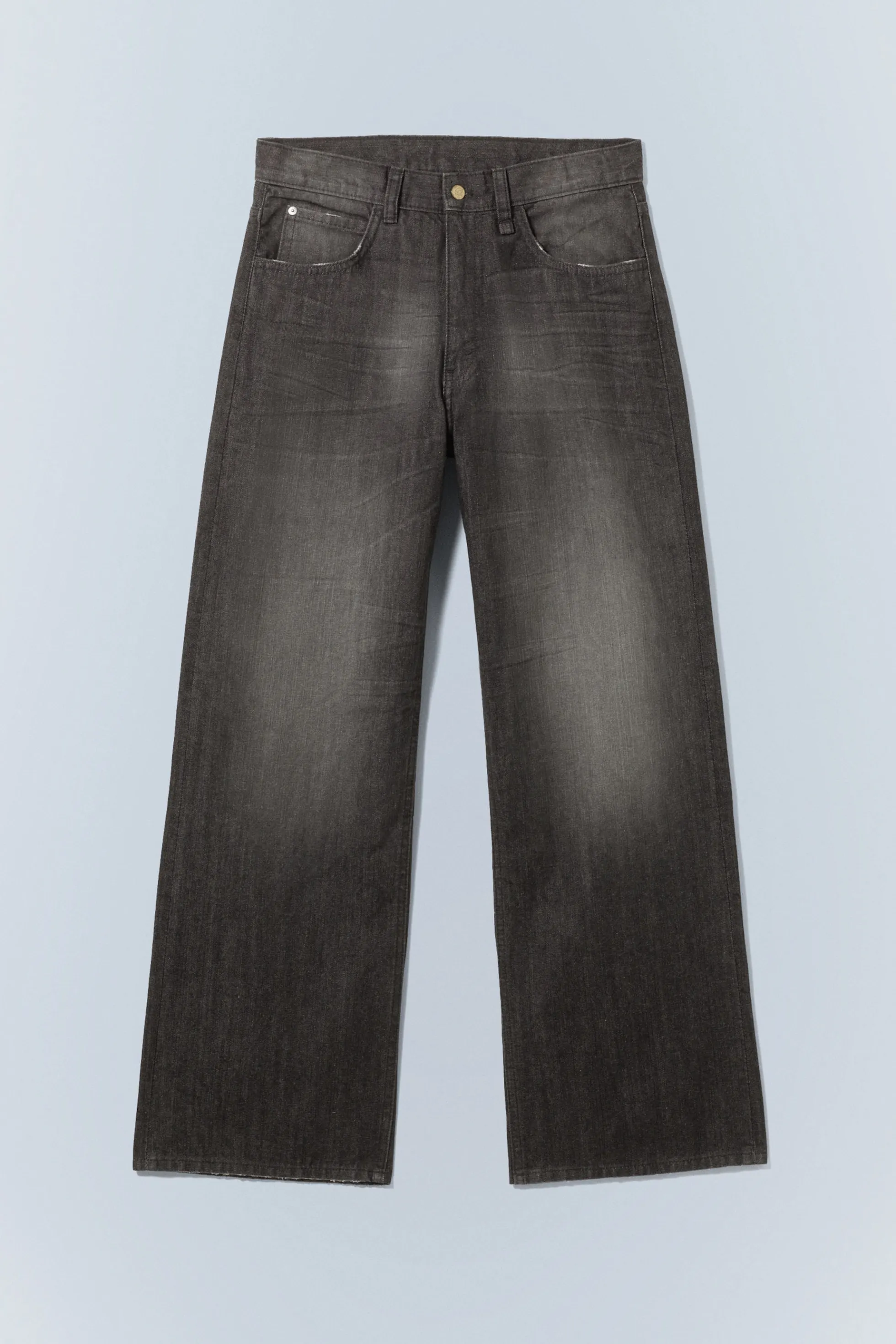 Weekday LOOSER JEANS MET NORMALE TAILLE EN WIJDE PIJPEN>Heren Jeans