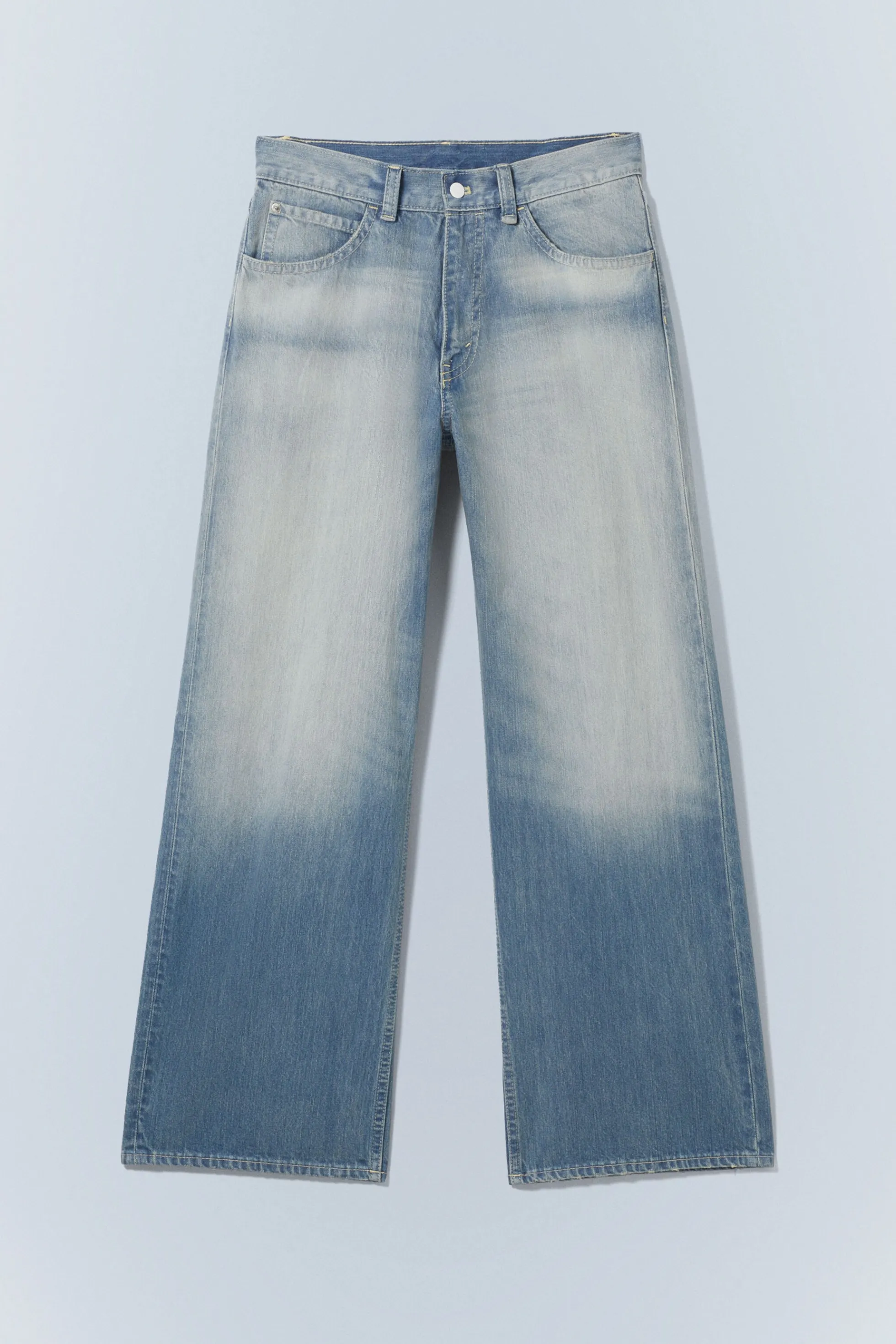 Weekday LOOSER JEANS MET NORMALE TAILLE EN WIJDE PIJPEN>Heren Jeans