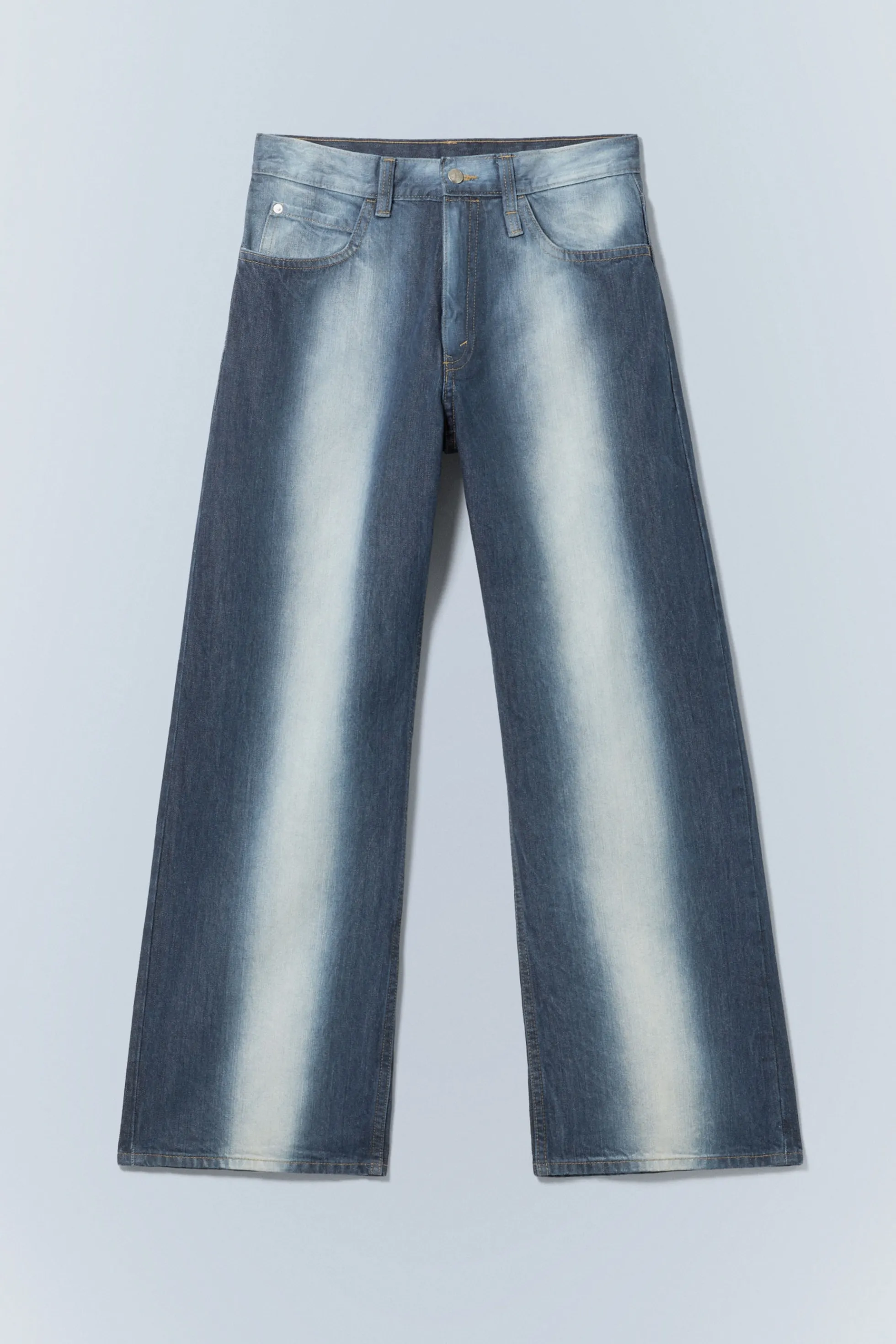 Weekday LOOSER JEANS MET NORMALE TAILLE EN WIJDE PIJPEN>Heren Jeans