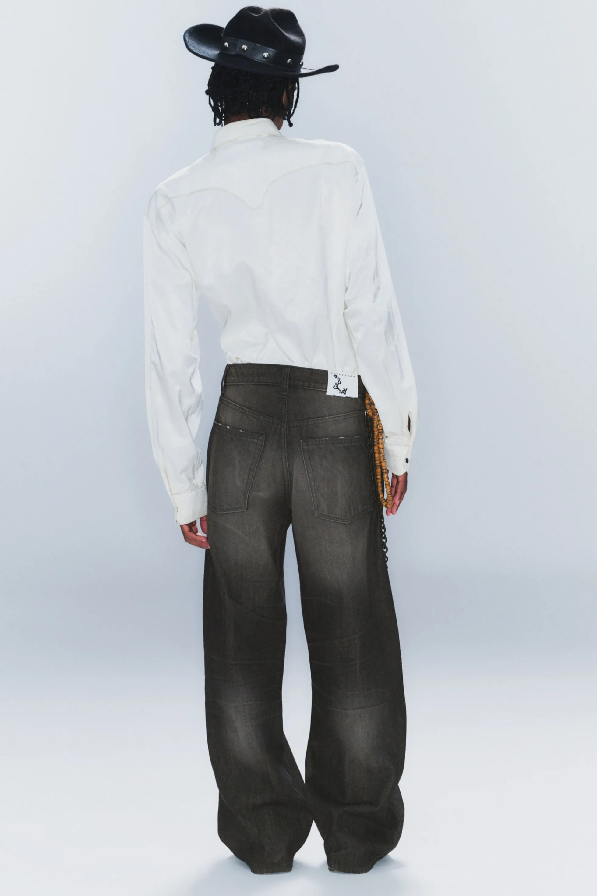 Weekday LOOSER JEANS MET NORMALE TAILLE EN WIJDE PIJPEN>Heren Jeans