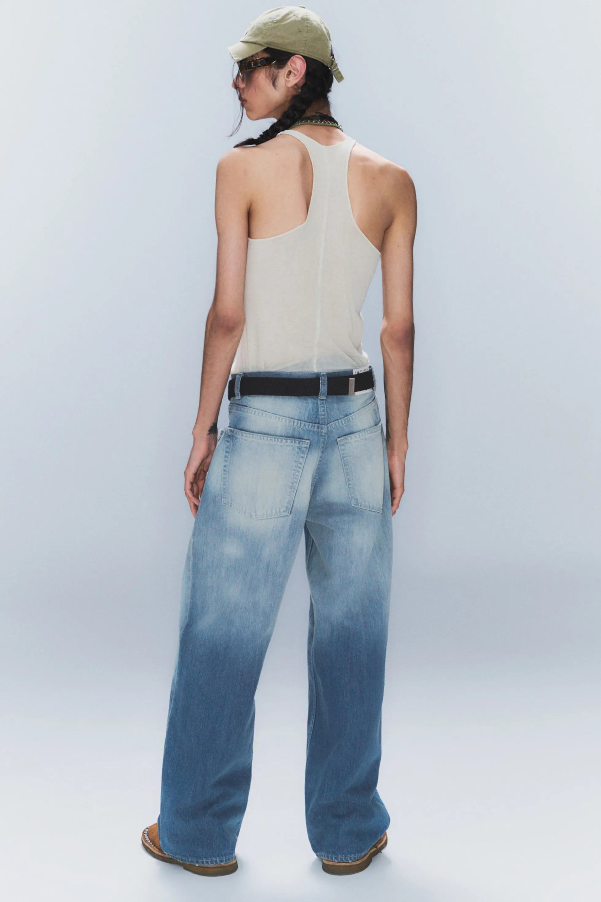 Weekday LOOSER JEANS MET NORMALE TAILLE EN WIJDE PIJPEN>Heren Jeans