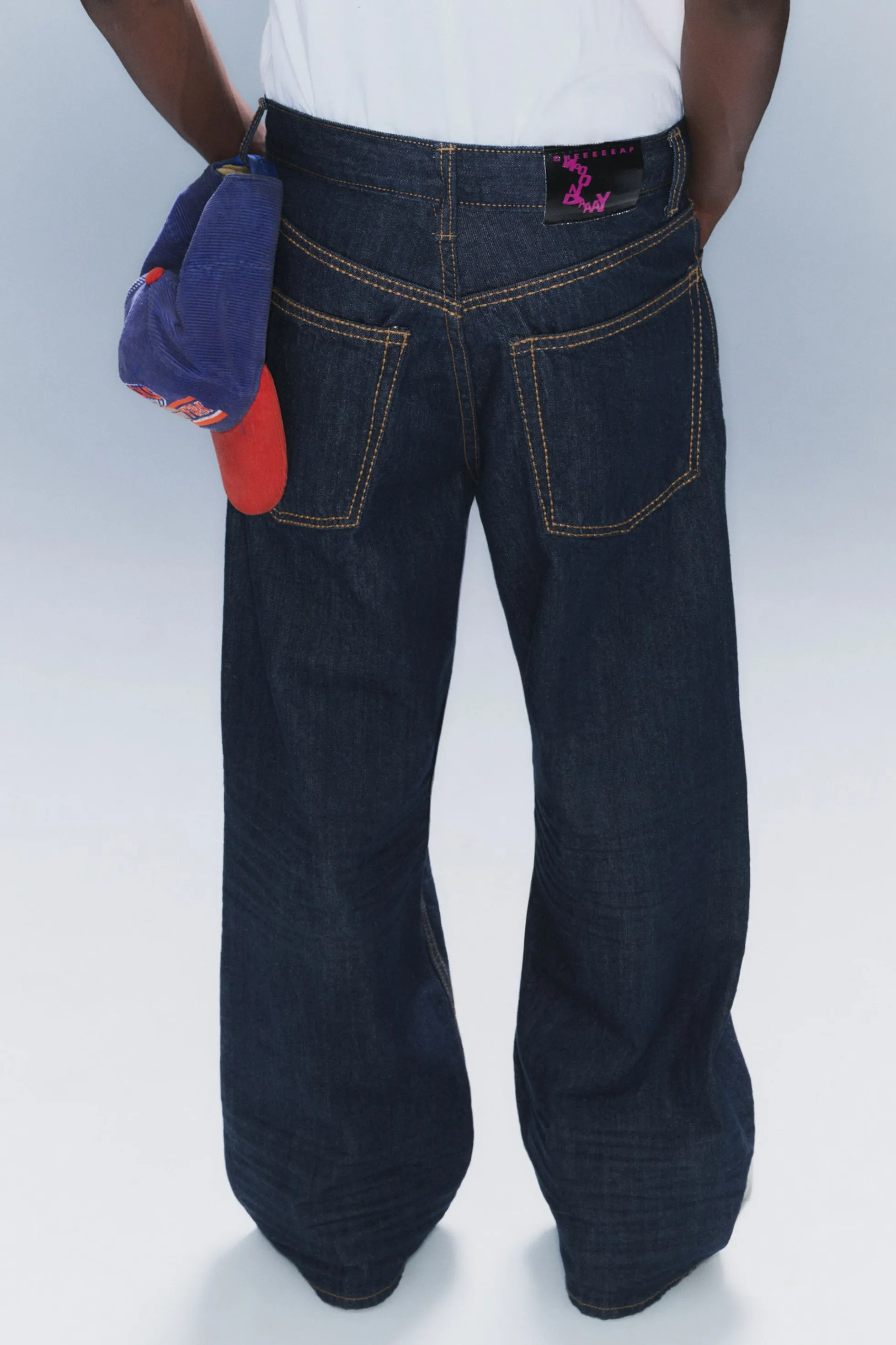Weekday LOOSER JEANS MET NORMALE TAILLE EN WIJDE PIJPEN>Heren Jeans