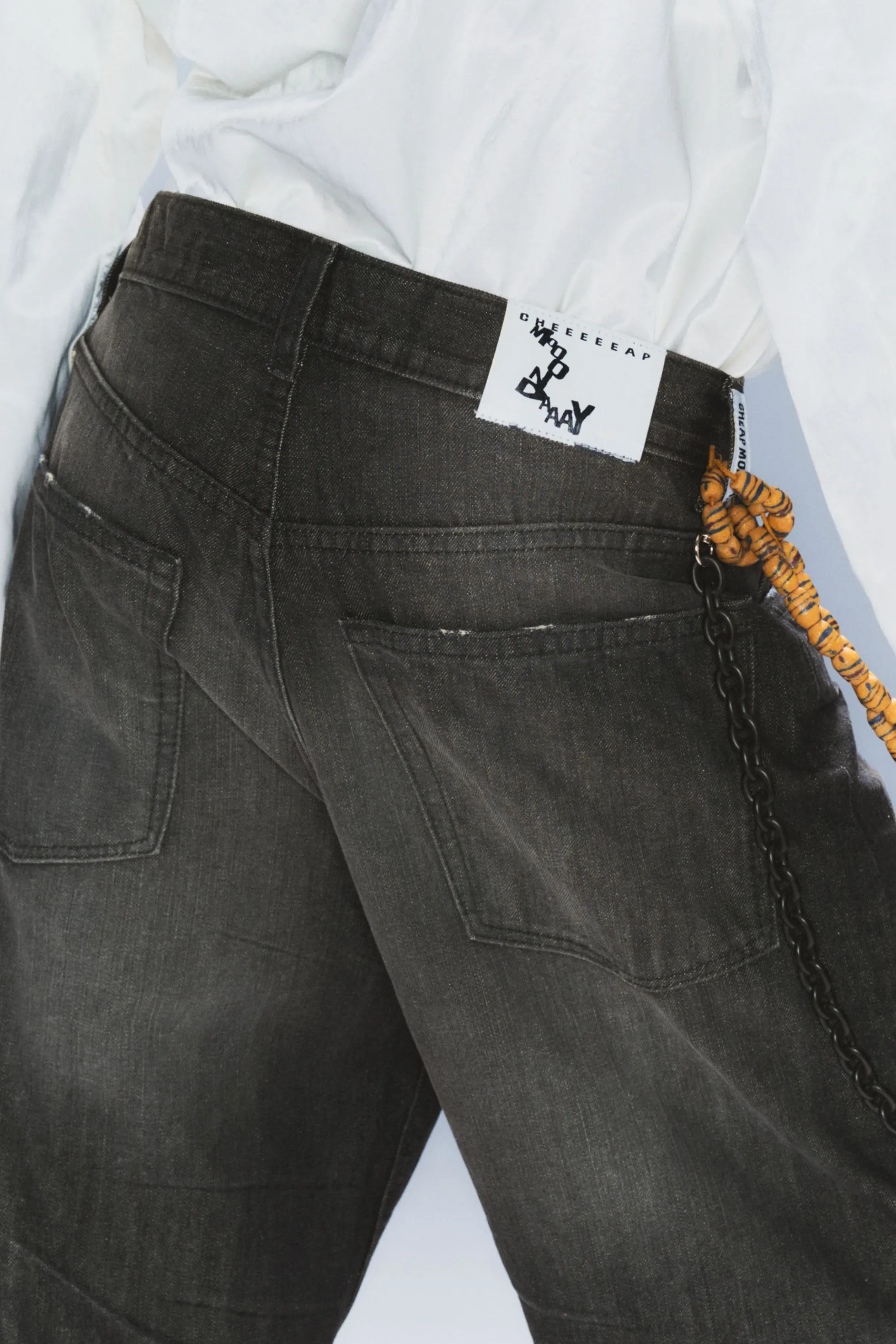 Weekday LOOSER JEANS MET NORMALE TAILLE EN WIJDE PIJPEN>Heren Jeans
