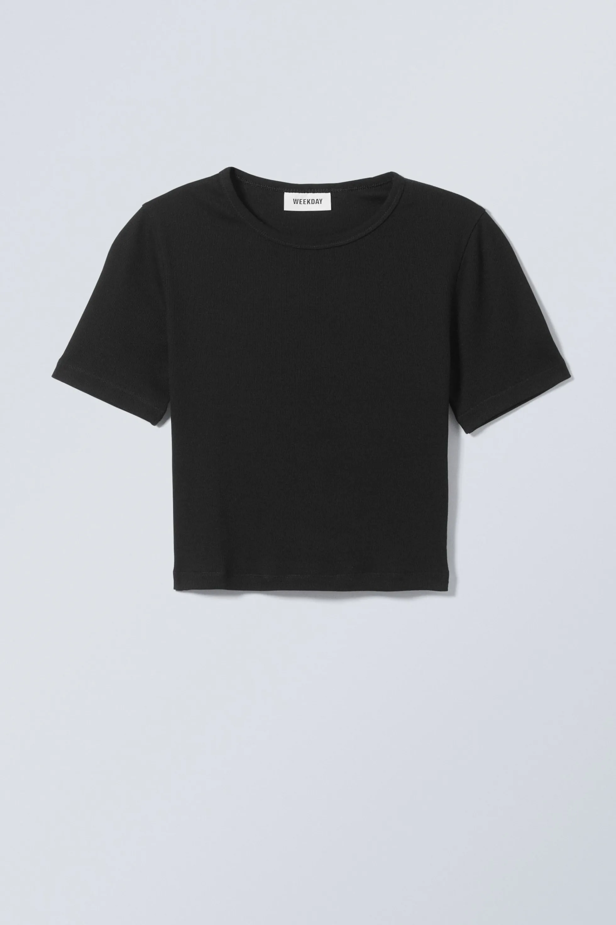 Weekday MINI CROPPED TOP>DAMES Basics | T-Shirts