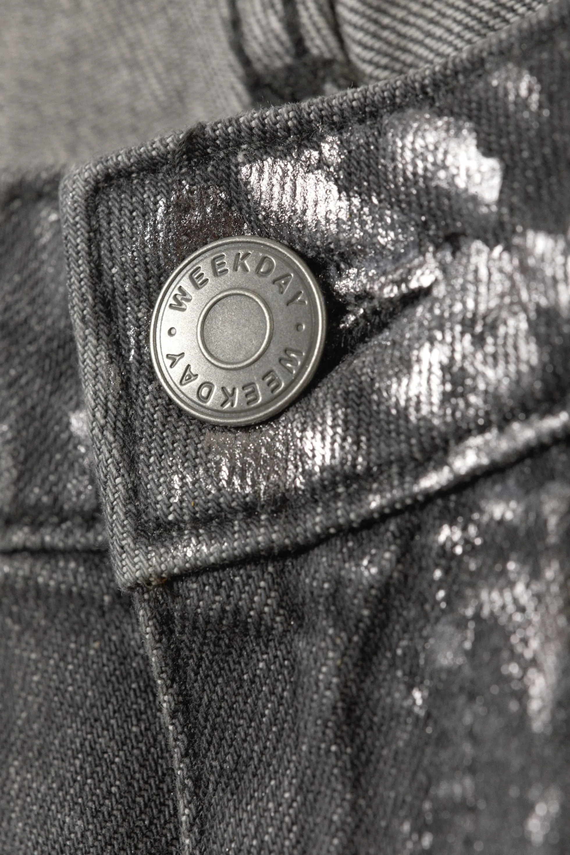 Weekday NOVA FOLIE SLIM FIT BOOTCUT JEANS MET LAGE TAILLE>DAMES Jeans