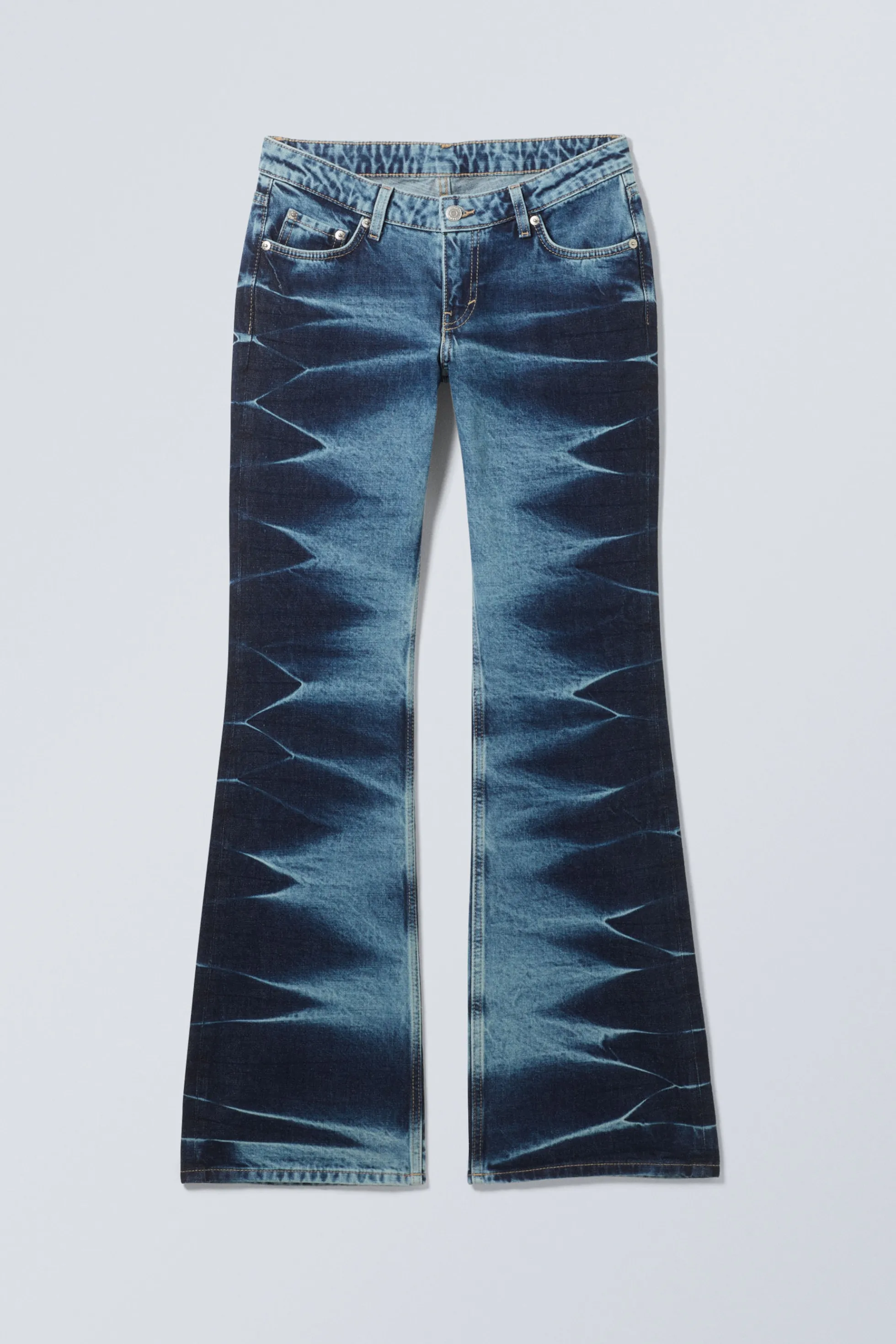 Weekday NOVA SLIM FIT BOOTCUT JEANS MET LAGE TAILLE>DAMES Jeans