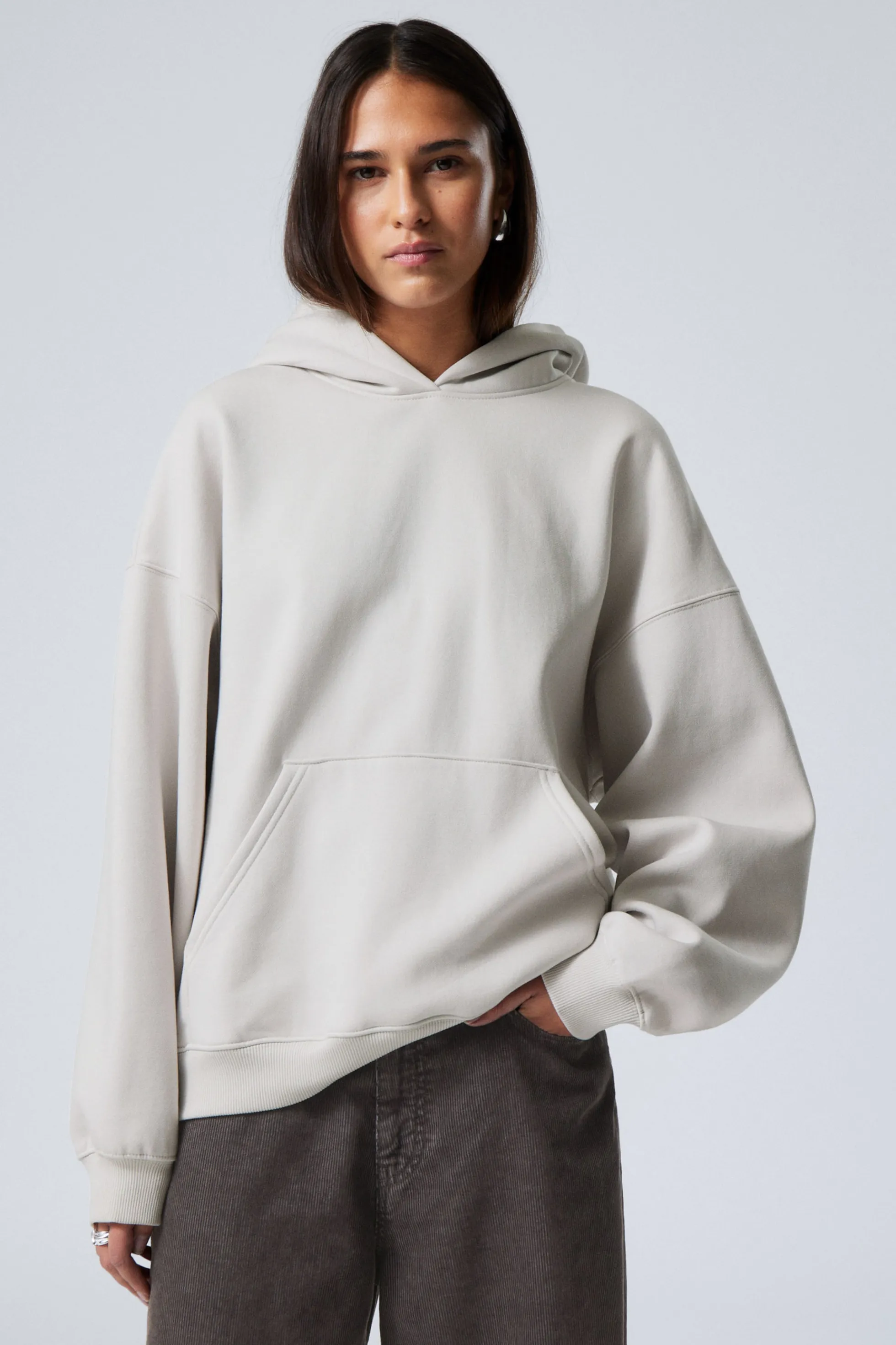 Weekday OVERSIZED HOODIE VAN ZWARE KWALITEIT>DAMES Hoodies | Basics