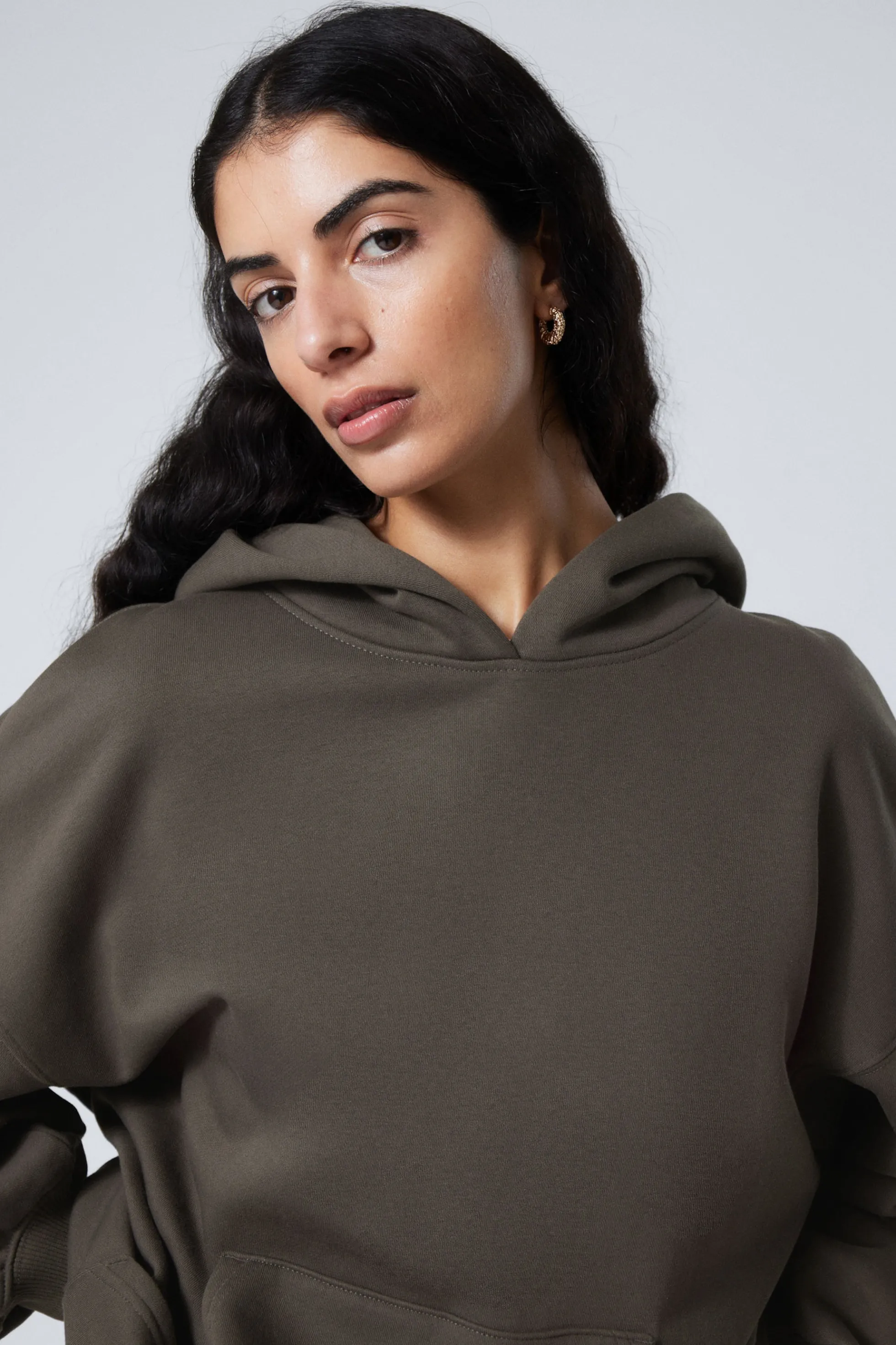 Weekday OVERSIZED HOODIE VAN ZWARE KWALITEIT>DAMES Hoodies | Basics