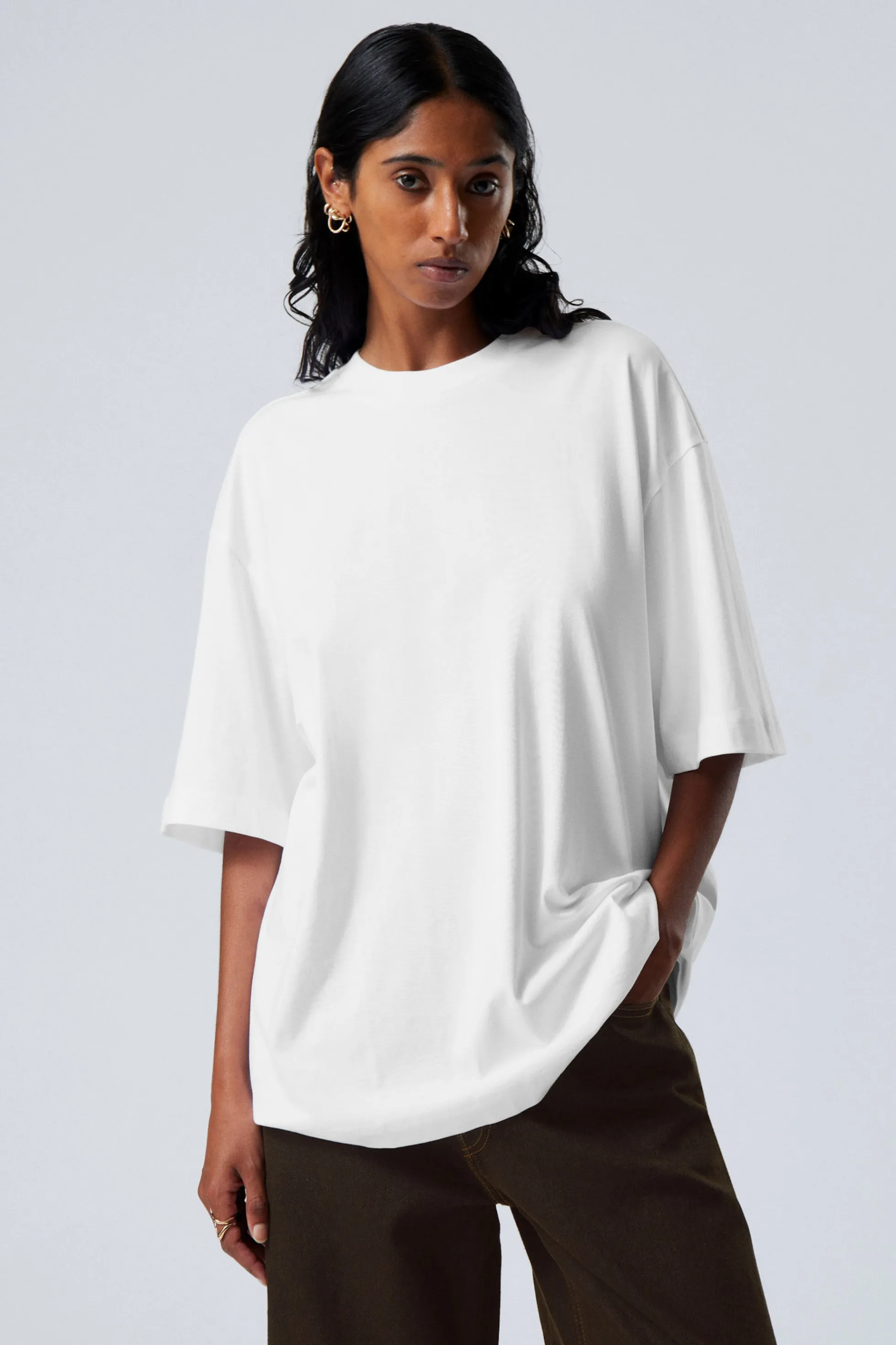 Weekday OVERSIZED T-SHIRT>DAMES Basics | T-Shirts