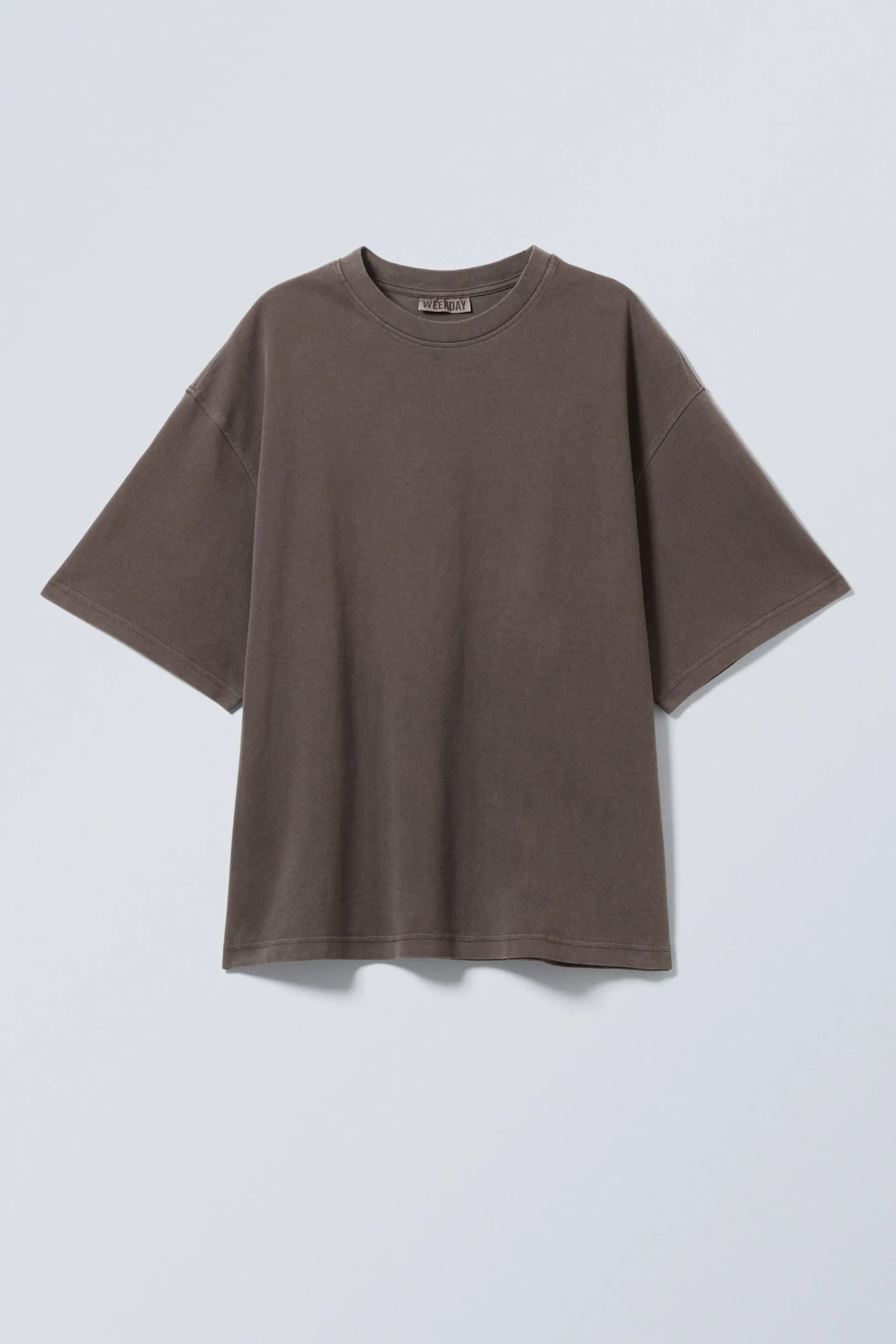 Weekday OVERSIZED T-SHIRT VAN ZWAAR JERSEY>DAMES T-Shirts | Tops