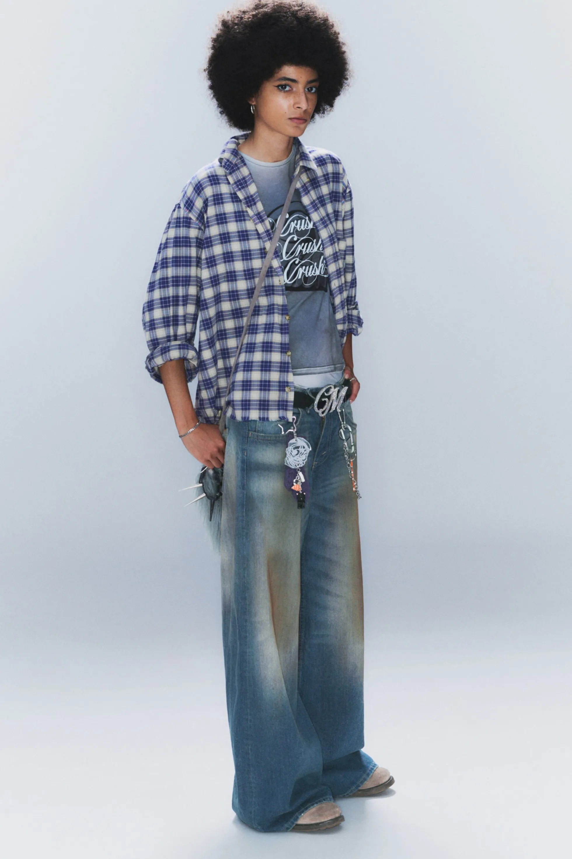 Weekday POSER JEANS MET NORMALE TAILLE EN WIJDE PIJPEN>DAMES Jeans