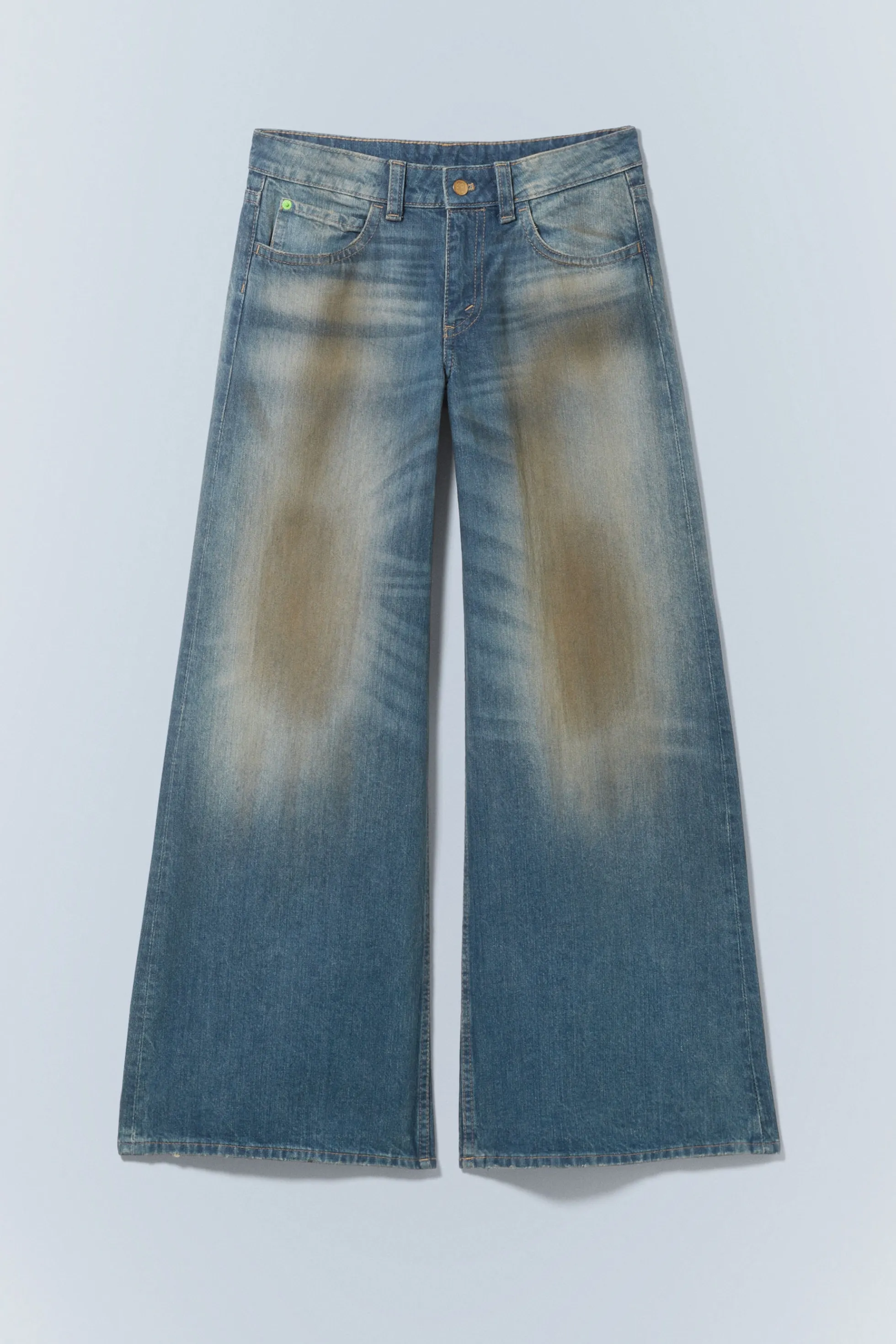 Weekday POSER JEANS MET NORMALE TAILLE EN WIJDE PIJPEN>DAMES Jeans